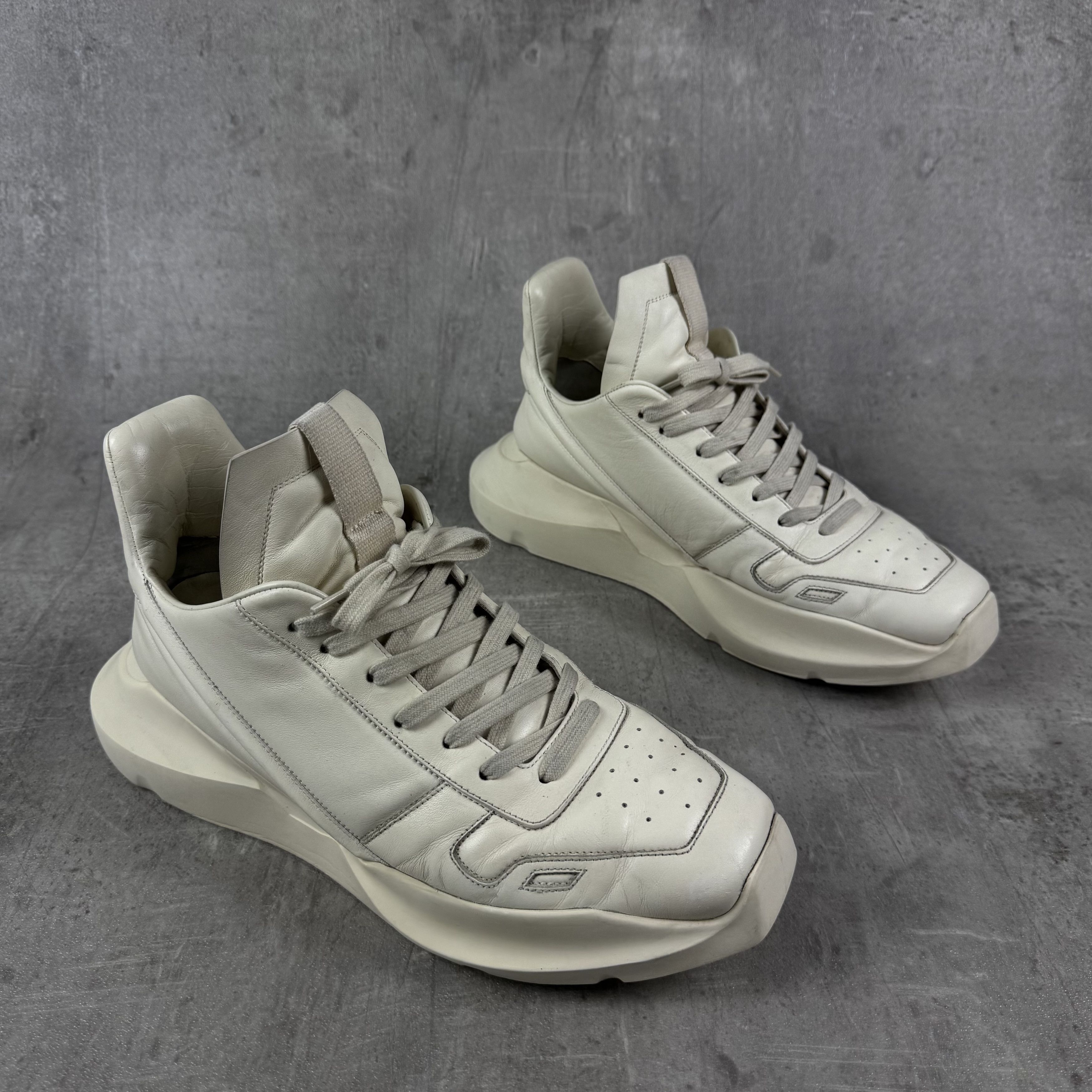 adidas gazelle silver green womens Rick Owens x Adidas 'Level Runner' Sneakers main image 0