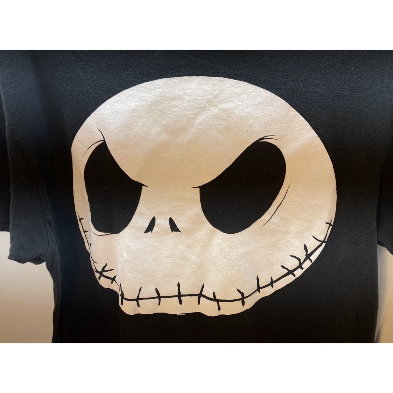 Disney Nightmare Before Christmas T-Shirt Sz Large Disney Jack Skellington Mens Black Crew Neck Short Sleeve Disney Shirt Size US L / EU 52-54 / 3 - 2 Thumbnail