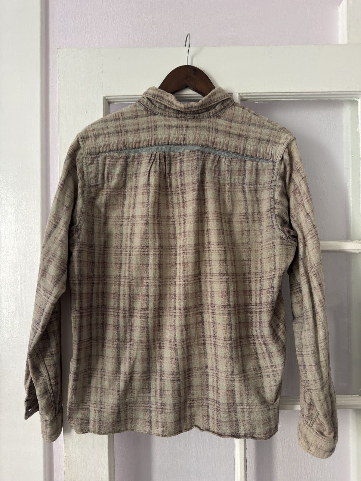 Vintage 1950s Sunfaded Rockabilly Printed Flannel Size US M / EU 48-50 / 2 - 2 Thumbnail