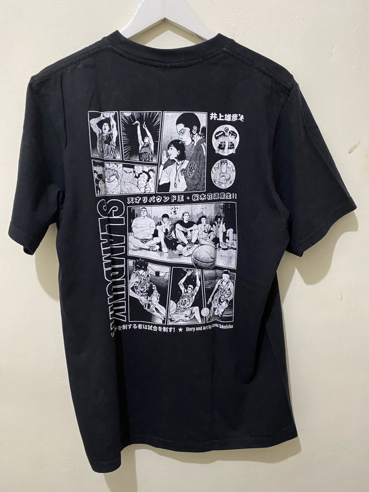 Anime Anime Vintage Bootleg SLAM DUNK Hanamichi Sakuragi Size US L / EU 52-54 / 3 - 4 Thumbnail