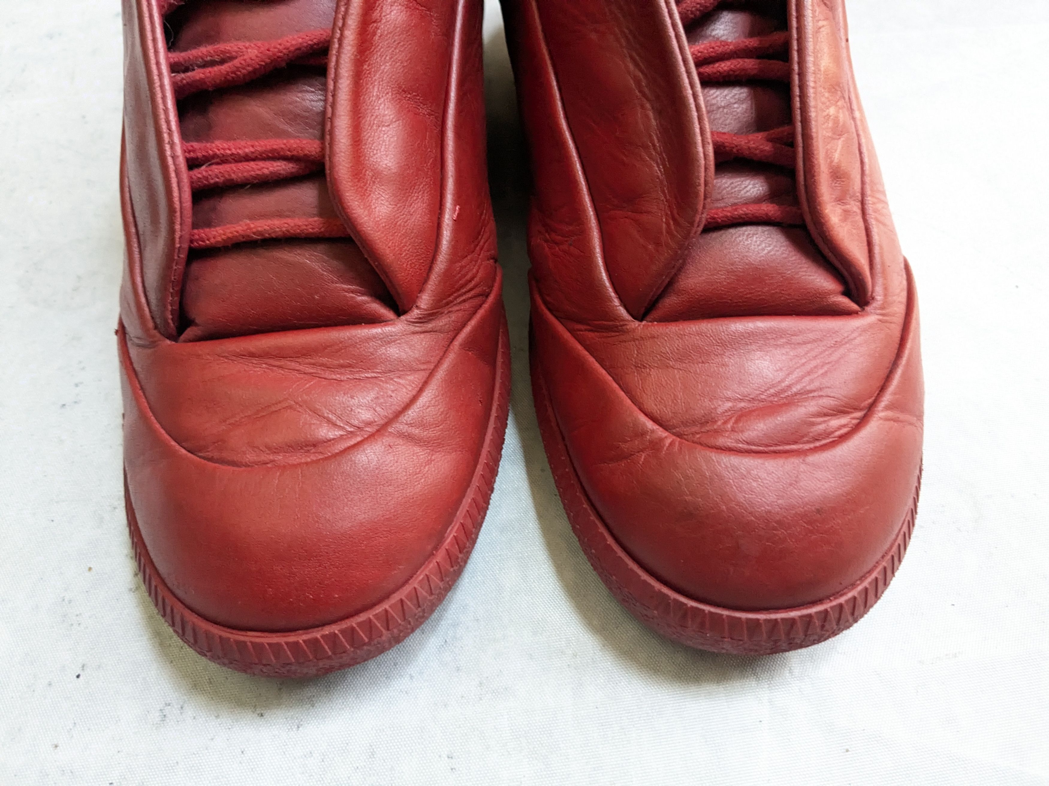 Maison Margiela Maison Margiela futures red 8 41 low tops leather Size US 8 / EU 41 - 5 Thumbnail