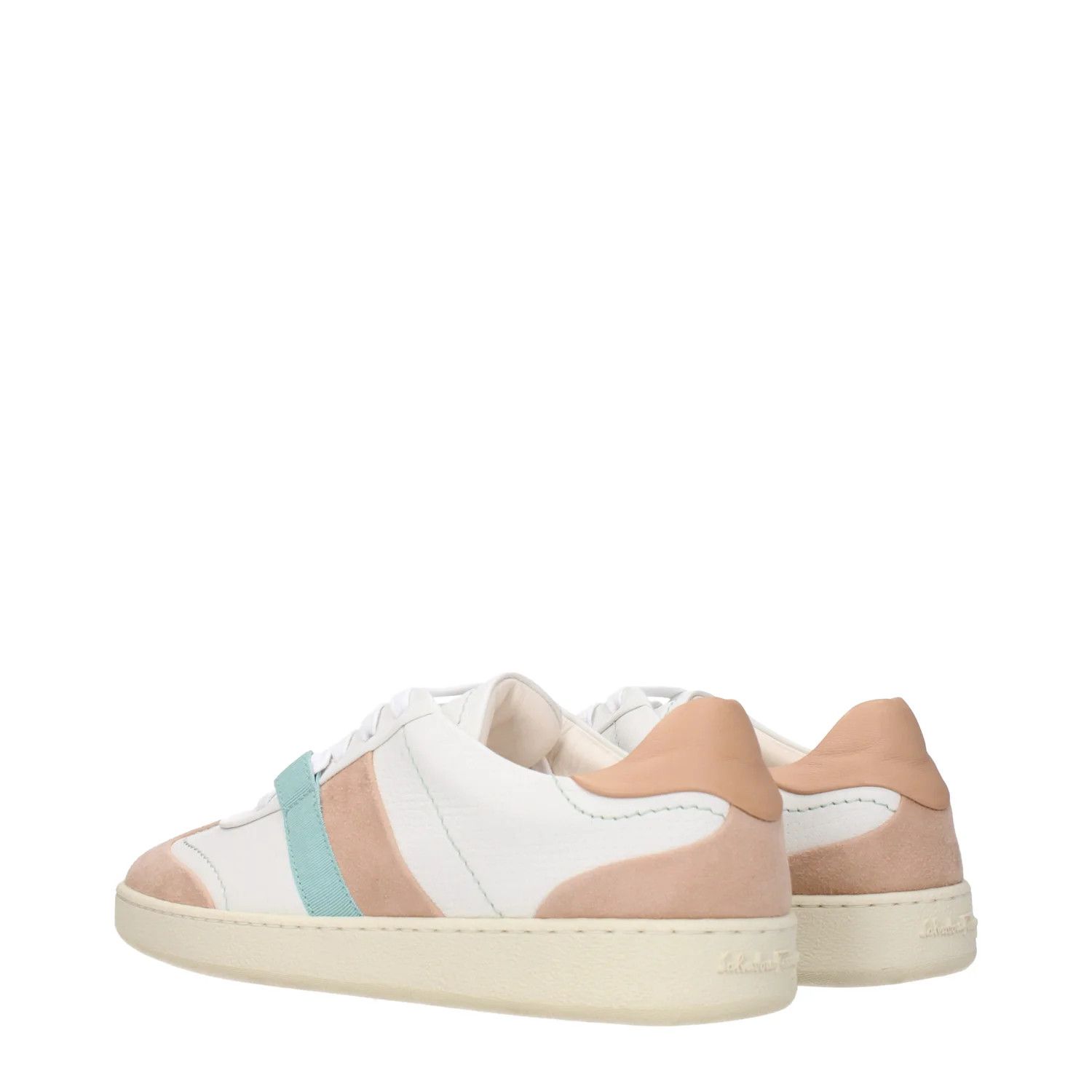 Salvatore Ferragamo ob1o1e1224 Leather Sneakers in Multicolor Size US 5 / IT 35 - 4 Thumbnail
