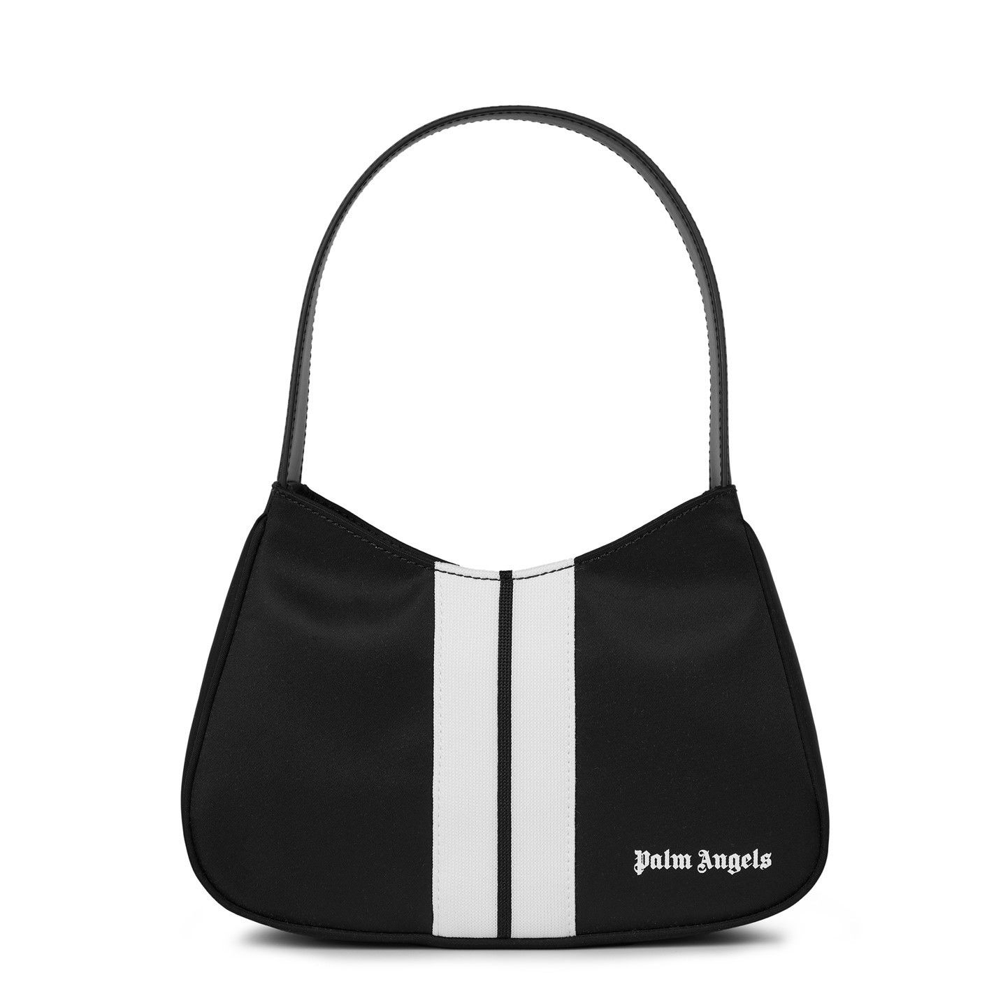 Palm Angels o1g2r1mq0325 Size: OS / Venice Track Hobo Bag Black & White Size ONE SIZE - 1 Thumbnail
