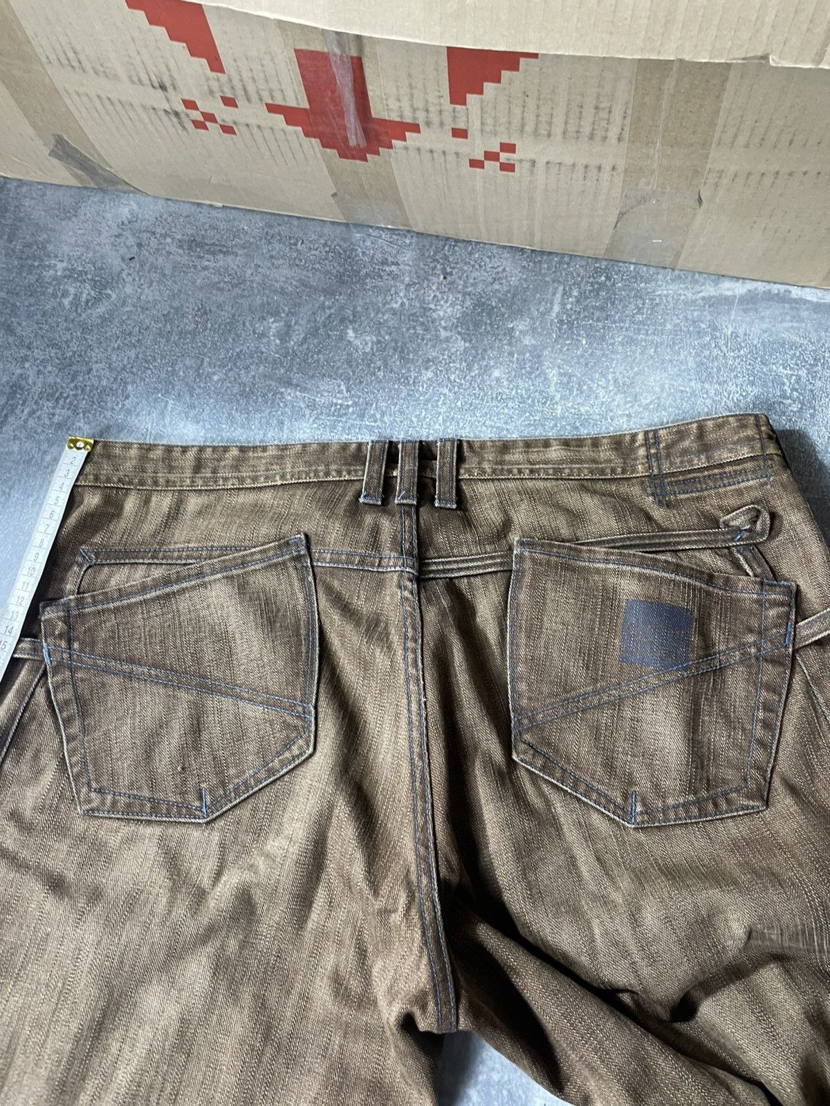 Marithe + Francois Girbaud Marithe Francois Girbaud vintage Y2K buttons pants jeans Size US 33 - 7 Thumbnail