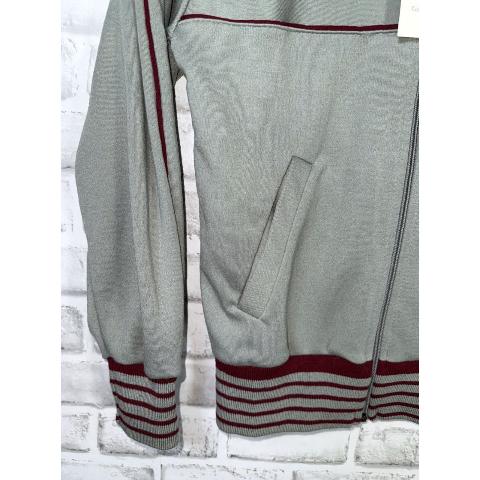 Vintage VINTAGE Renee Action Wear Tennis Jacket Women XS Gray NWT Tennis Sportswear 1990s Womens Size XS / US 0-2 / IT 36-38 - 5 Thumbnail