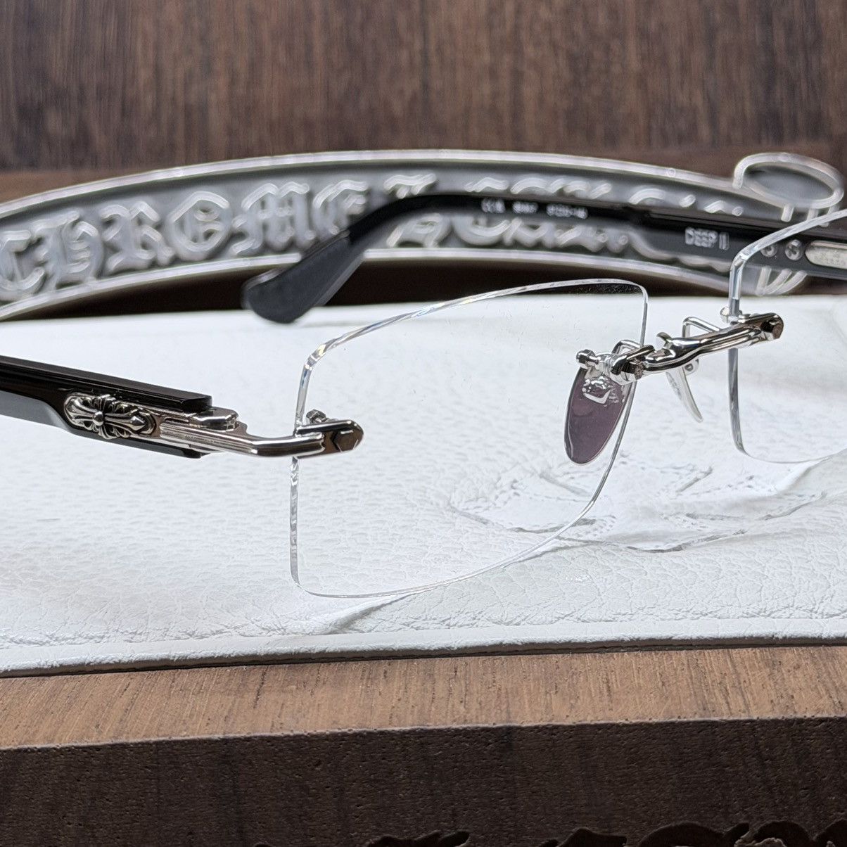 Chrome Hearts Chrome Hearts DEEP II Glasses Size ONE SIZE - 5 Thumbnail