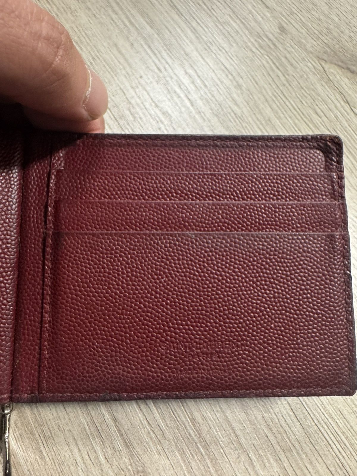 Saint Laurent Paris SAINT LAURENT PARIS BILL CLIP WALLET Size ONE SIZE - 3 Thumbnail