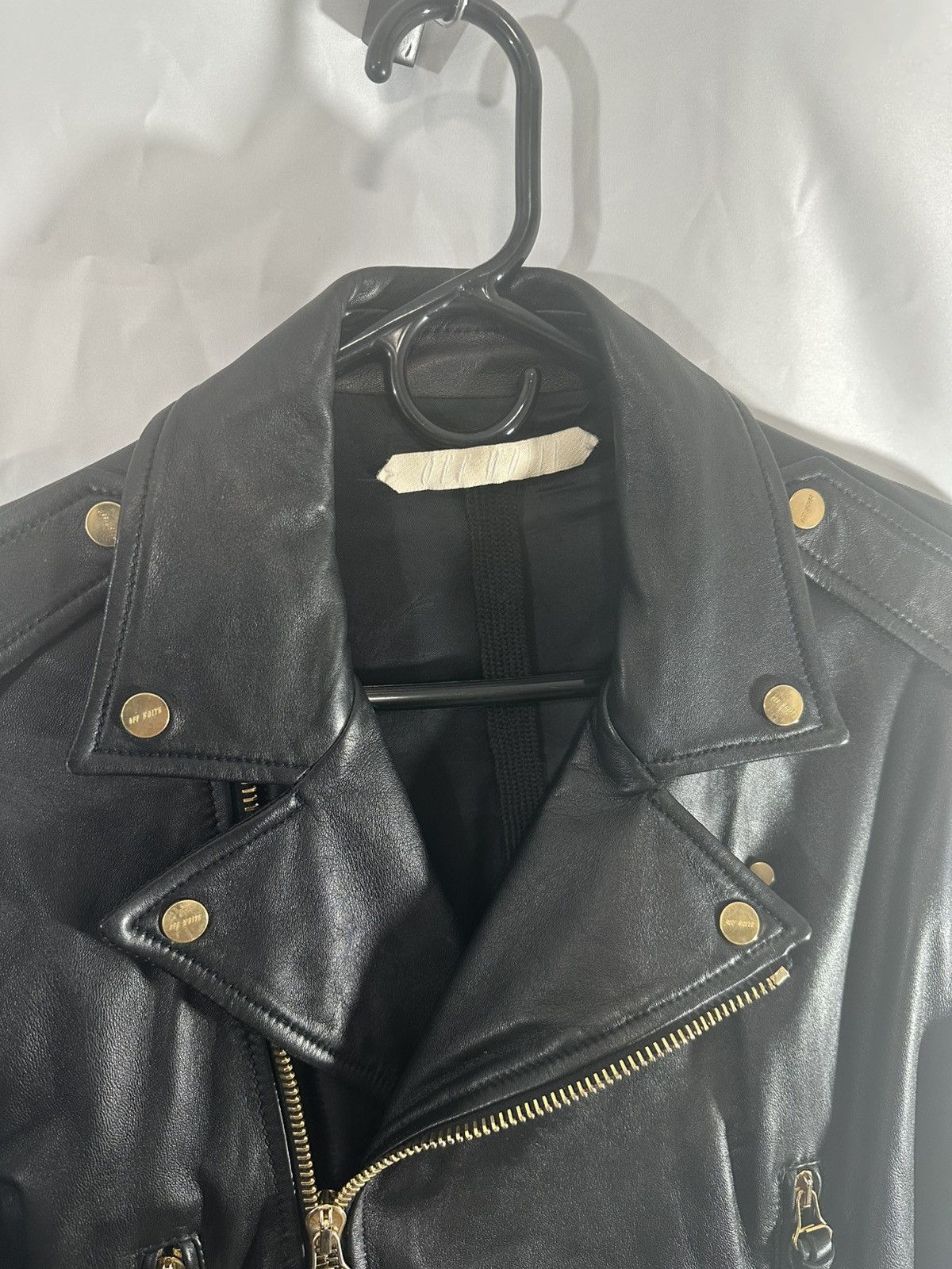 Off-White OFF WHITE LEATHER JACKET STRIPER Size US L / EU 52-54 / 3 - 4 Thumbnail