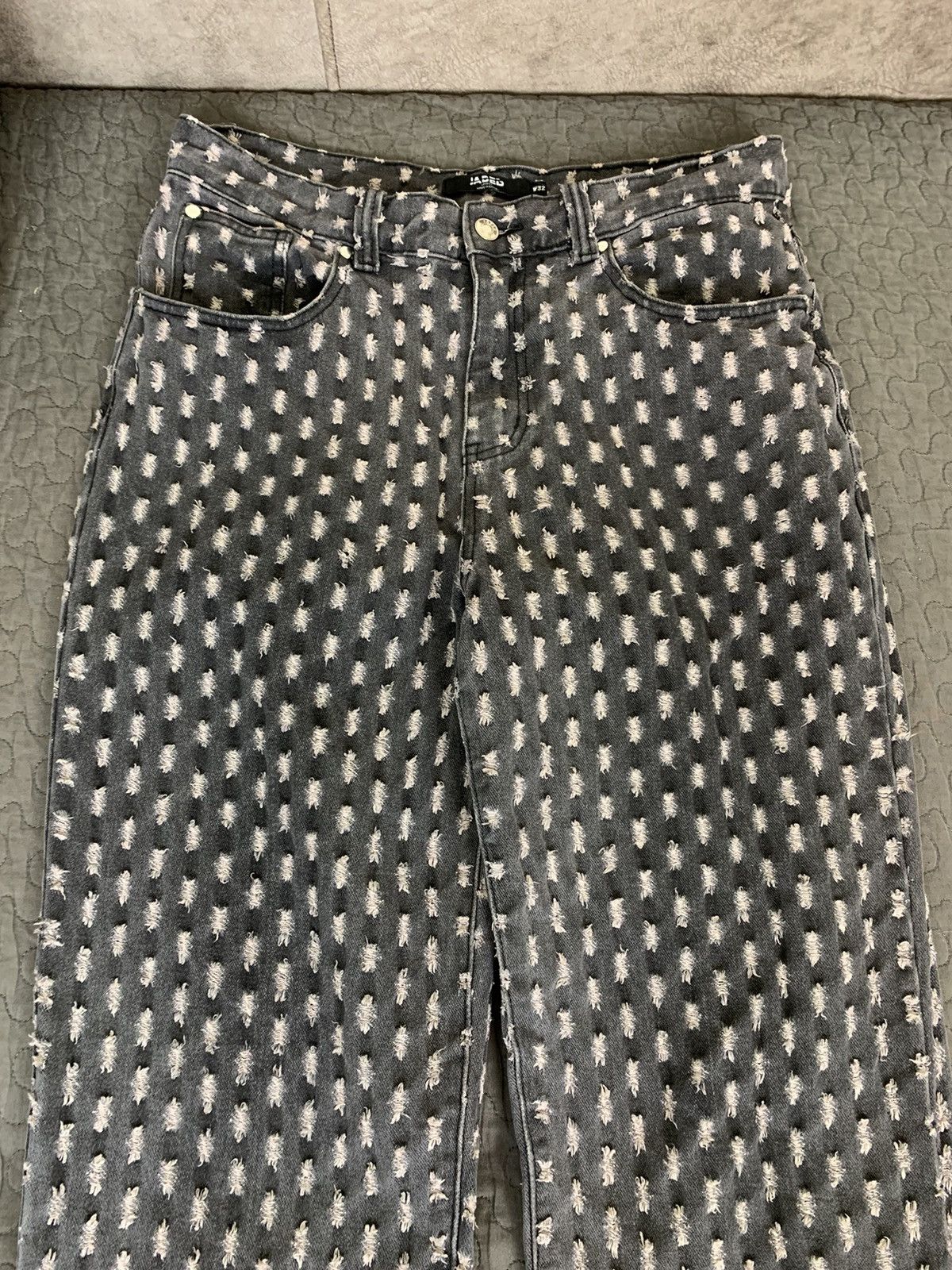 Jaded London Ripped Distressed Jeans Skate Fit Size 32