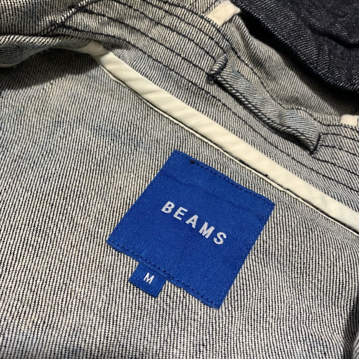 20471120 Beams Japan Denim Jacket Hoded Size US M / EU 48-50 / 2 - 4 Thumbnail