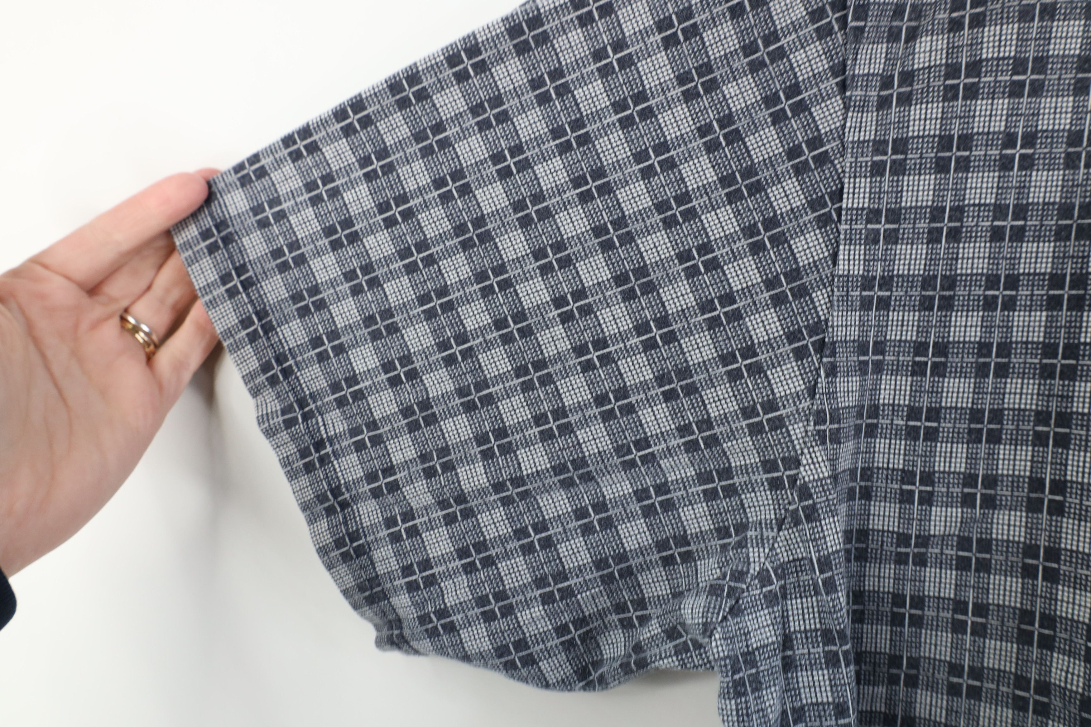 Vintage Vintage 90s Streetwear Fit Collared Golf Polo Shirt Plaid Size US XXL / EU 58 / 5 - 9 Thumbnail