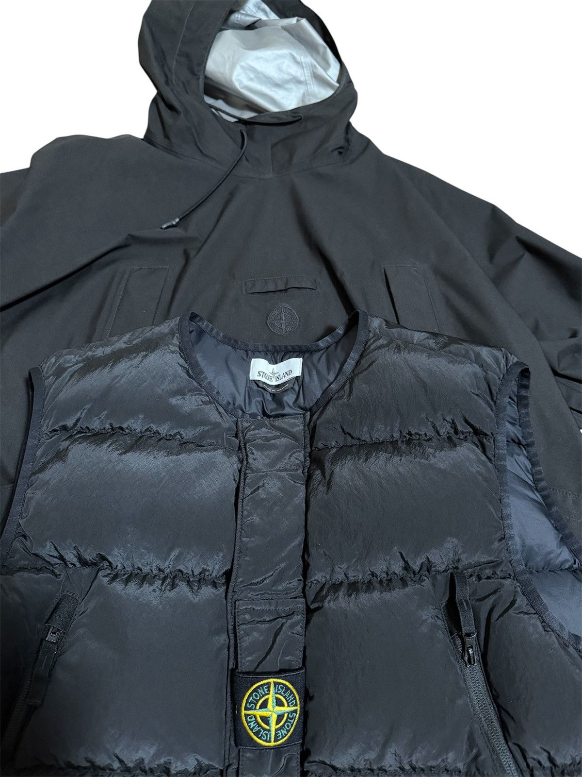 Stone Island 2700$ Stone Island 2in1 Gore Tex Metal Down-TC Packable Cape Size US XL / EU 56 / 4 - 10 Thumbnail