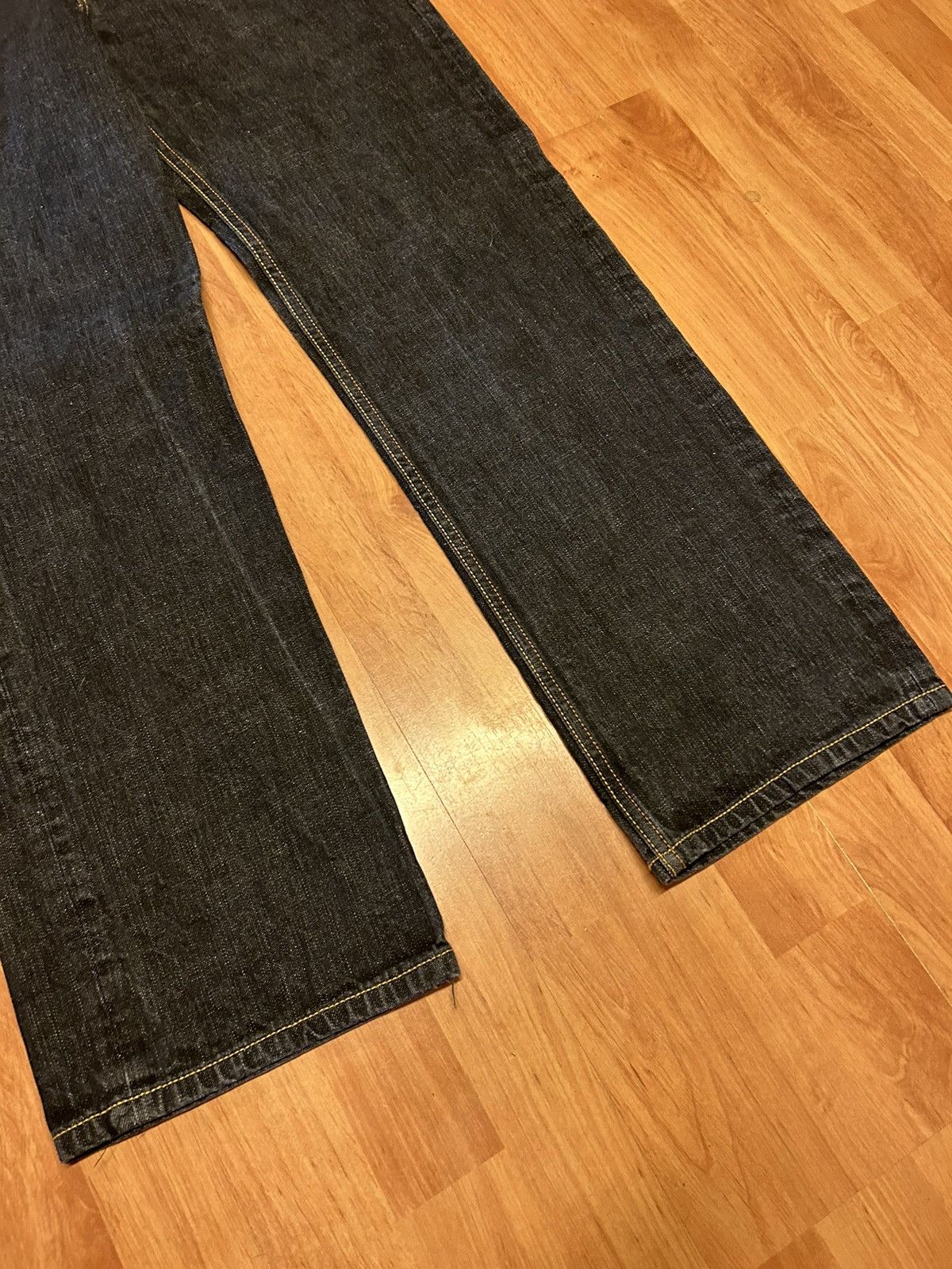 JNCO Crazy Y2K Baggy RocaWear Wide Leg Stones Denim Size US 32 / EU 48 - 5 Thumbnail