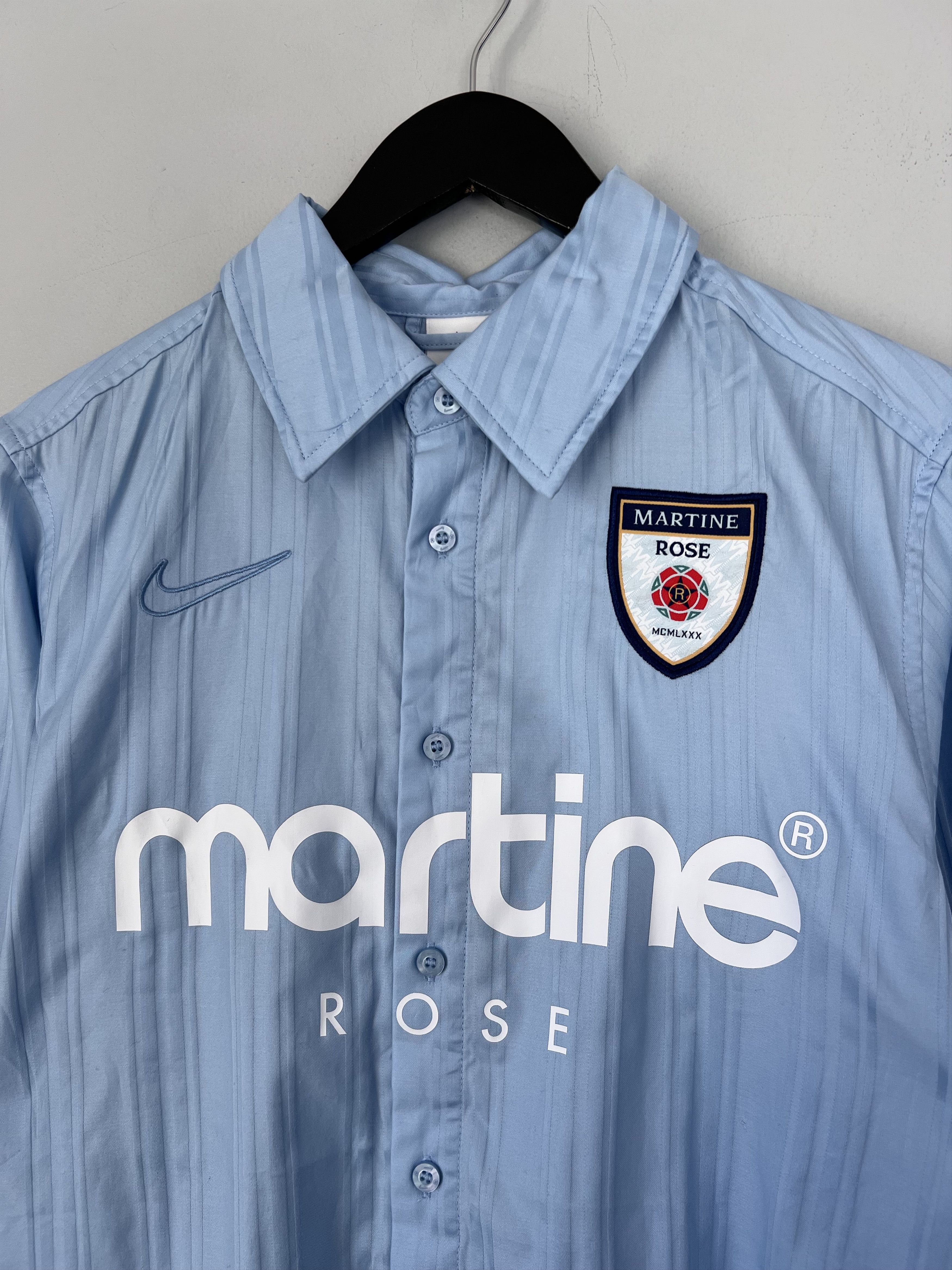 Martine Rose × Nike Nike Martine Rose Dress Shirt in Blue