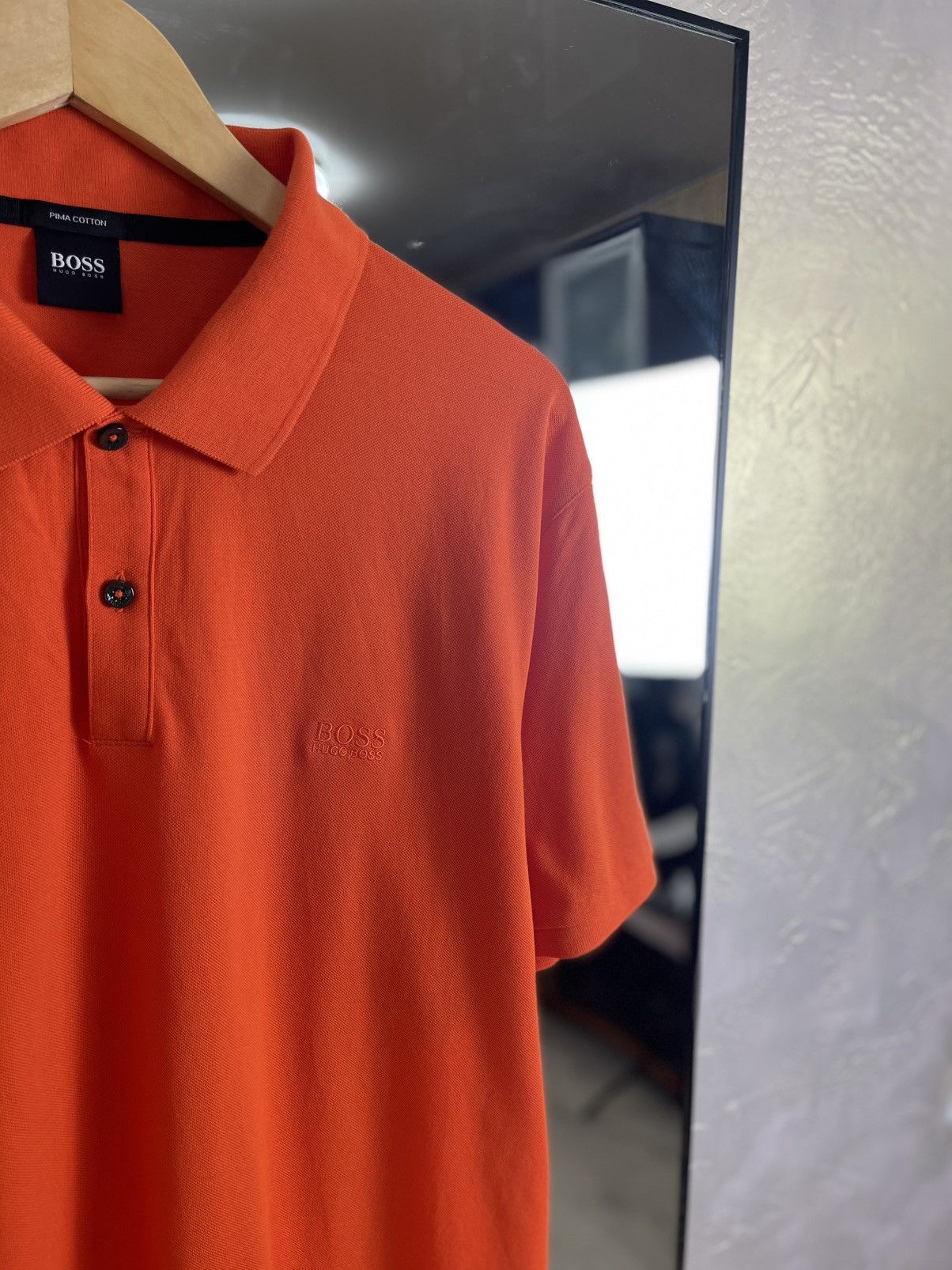 Hugo Boss Hugo Boss Pallas Premium Pima Cotton Breathable Polo Size US XXL / EU 58 / 5 - 3 Thumbnail