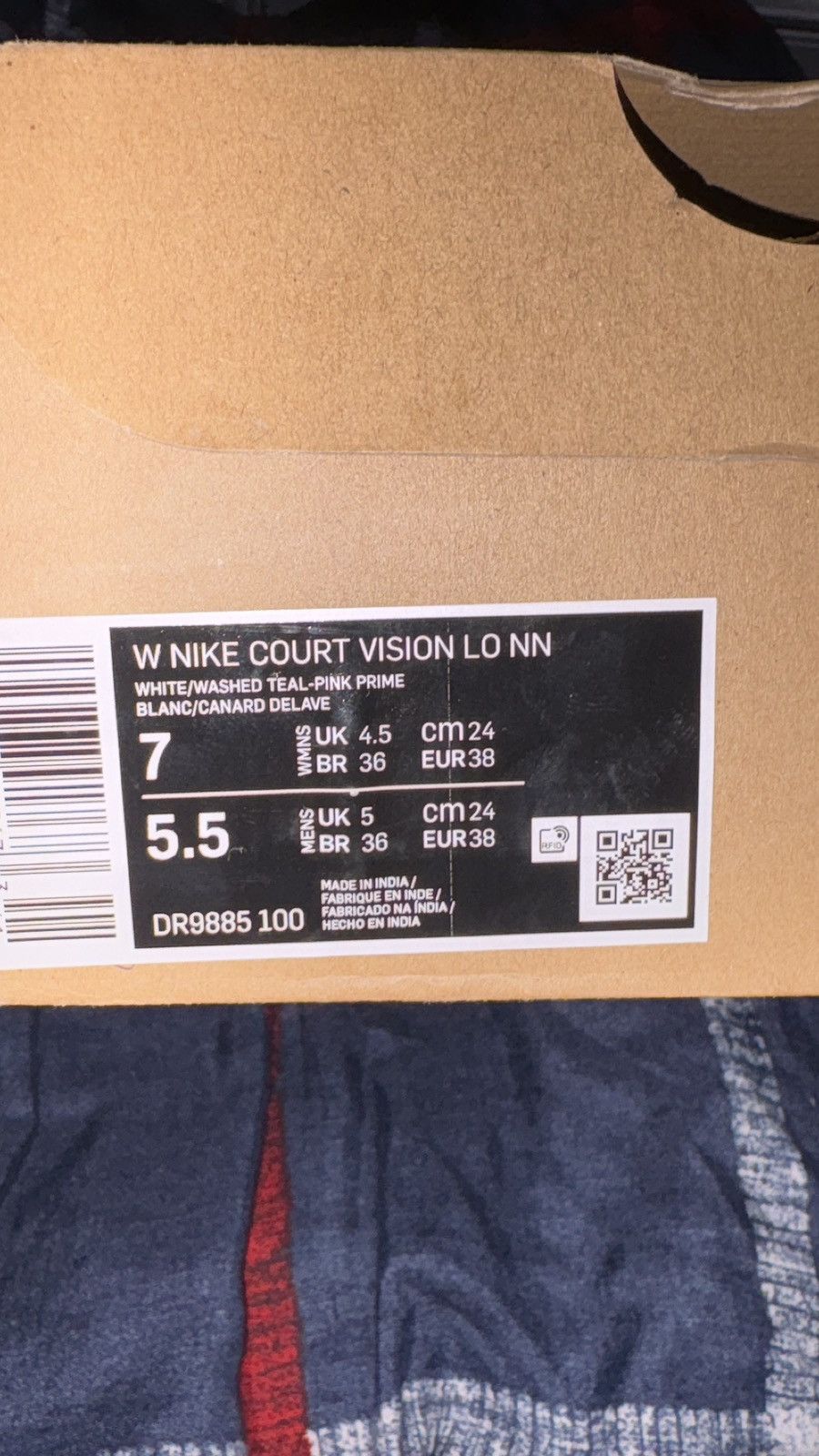 Nike W NIKE COURT VISION LO NN Size US 7 / IT 37 - 8 Thumbnail