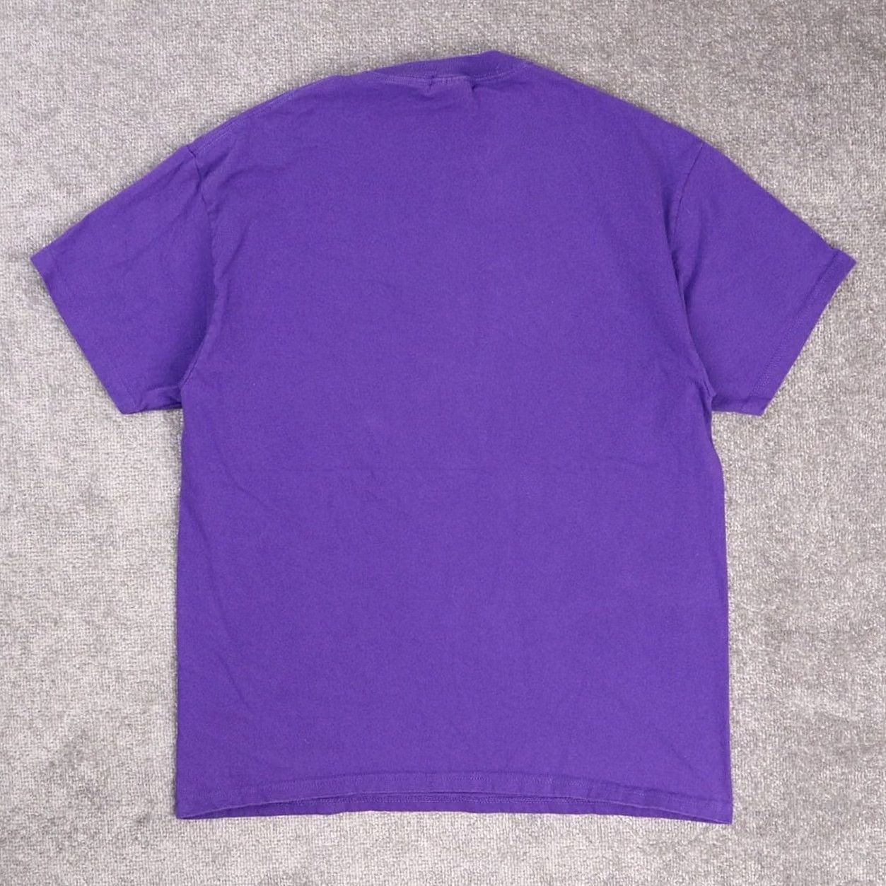 Vintage VINTAGE Purple Short Sleeve T-Shirt L Adult Purple Love Retro Size US L / EU 52-54 / 3 - 2 Thumbnail