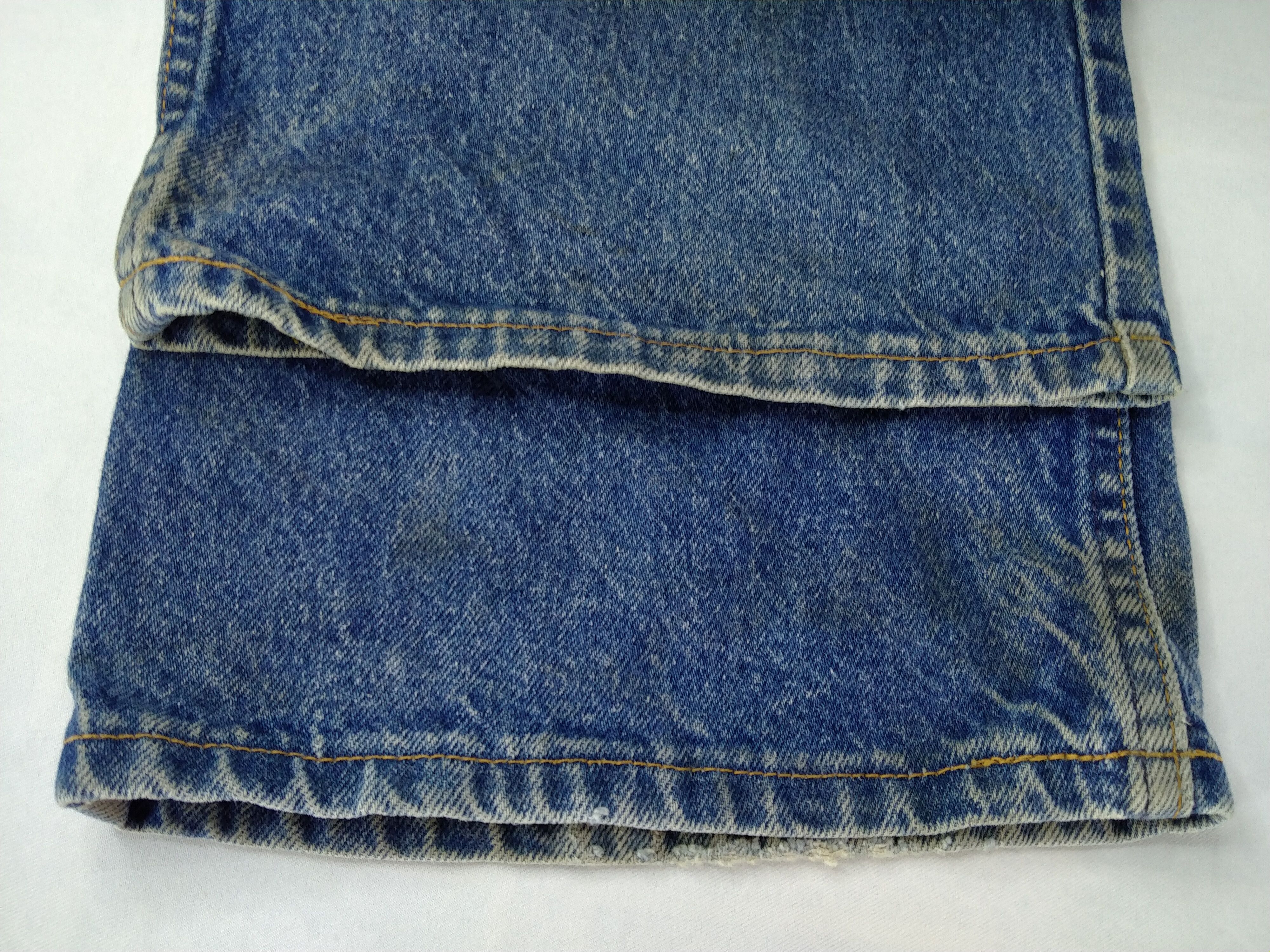 Levi's Rusty Vintage Levi's 517 USA Orange Tab Denim -JN539 Size US 39 - 15 Thumbnail