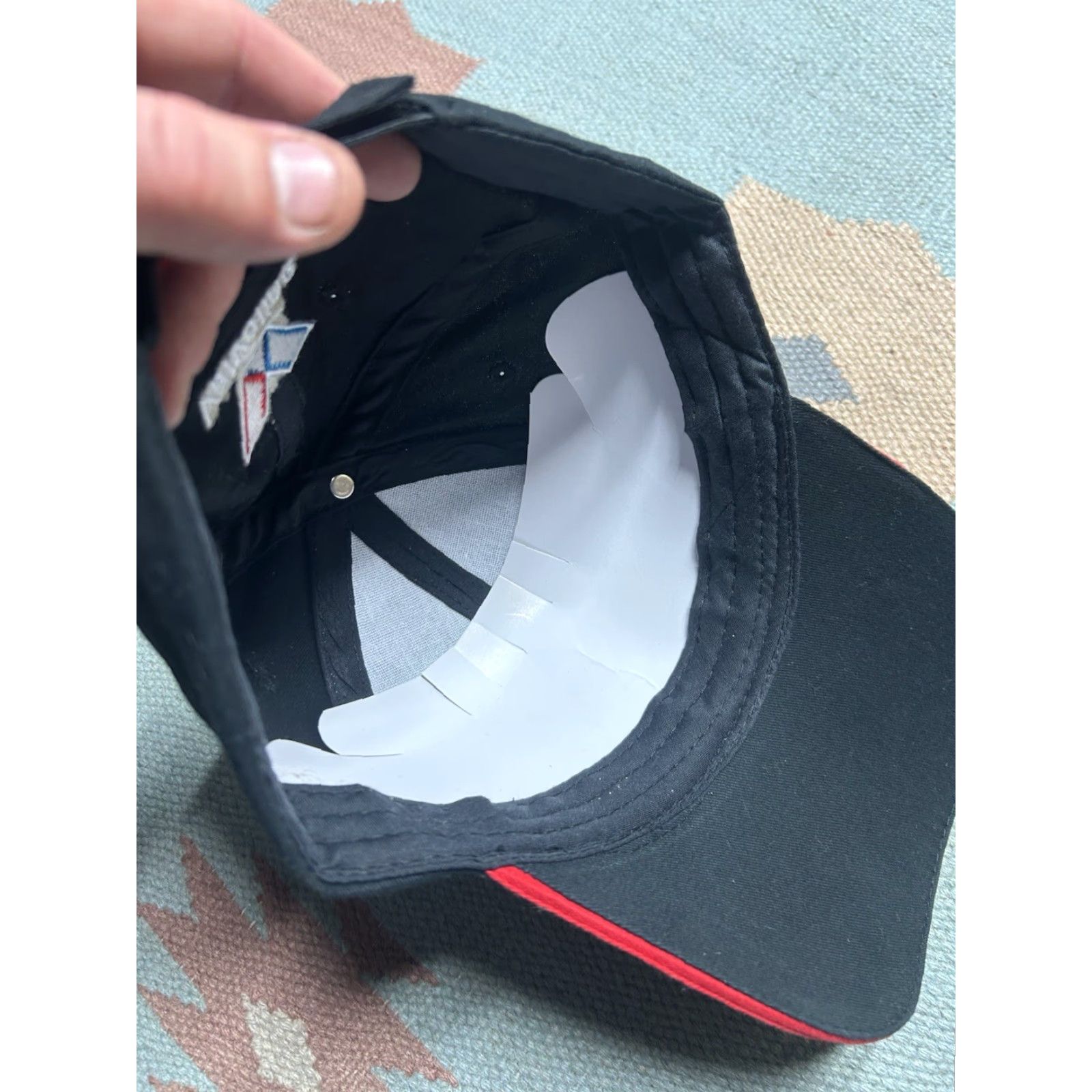 NASCAR VINTAGE strapback hat cap Jeff Gordon nascar 24 racing black adjustable NOS MEN Adjustable Black NASCAR Jeff Gordon 24 strapback cap Hat Mens Size ONE SIZE - 6 Thumbnail