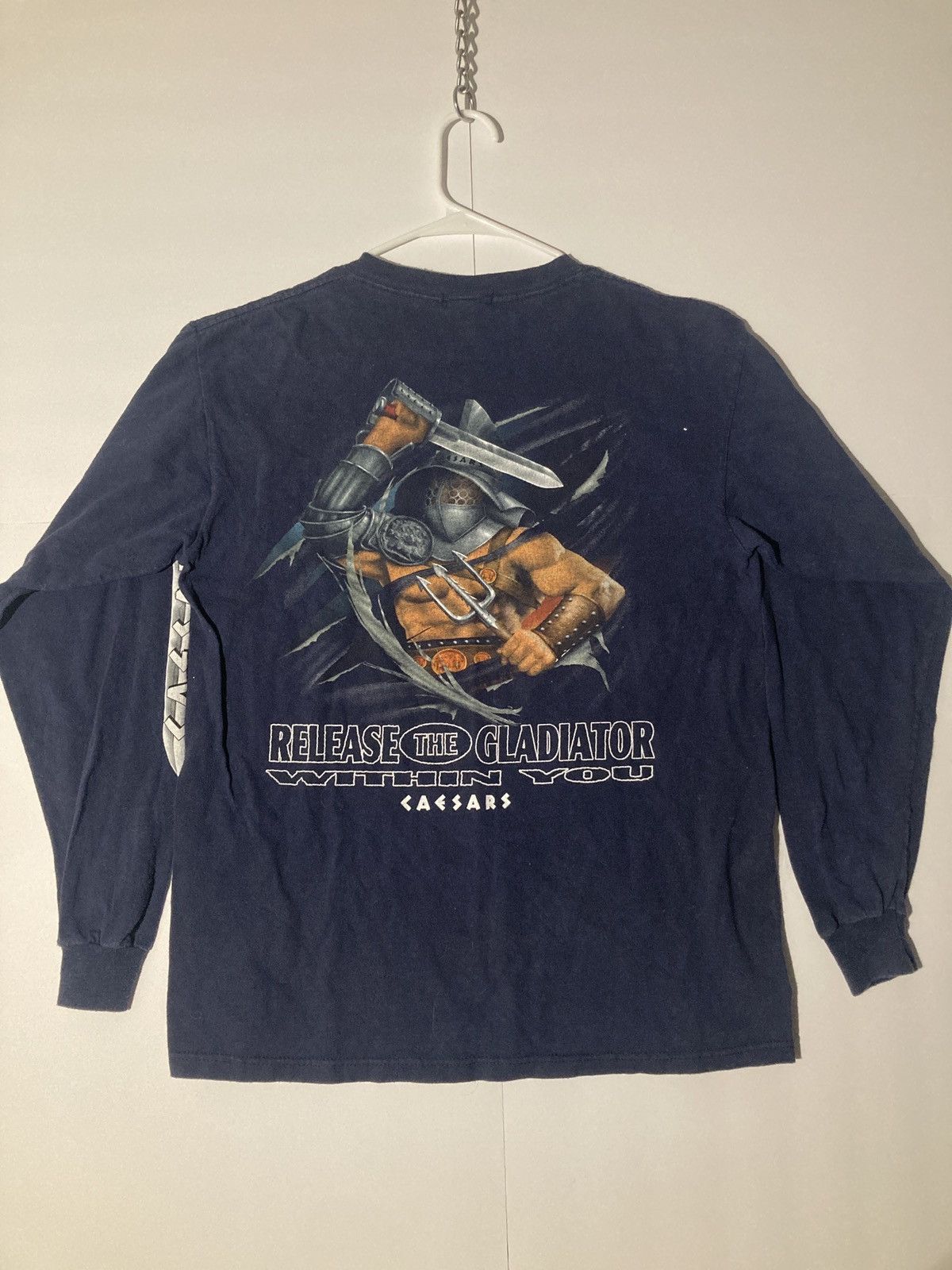 Vintage Vintage Ceasars Palace Release The Gladiator Tee Size US M / EU 48-50 / 2 - 1 Thumbnail