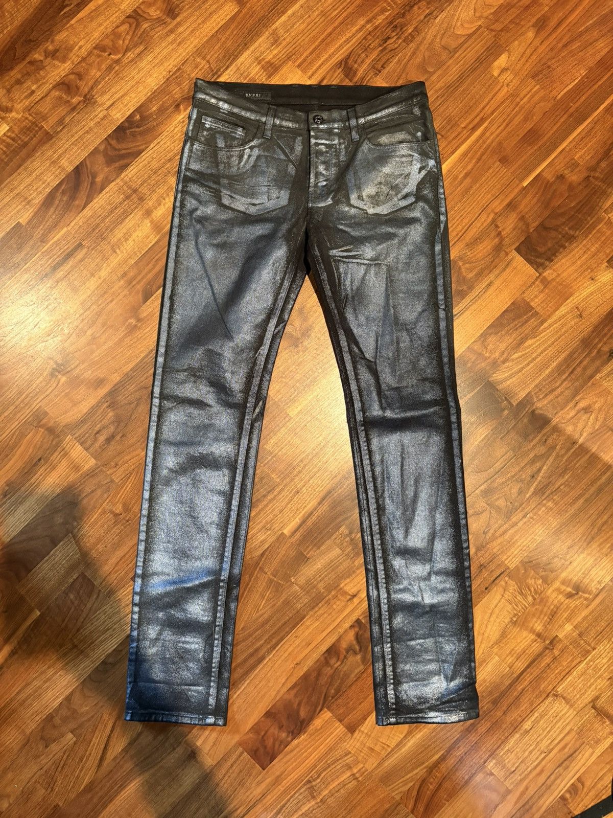Gucci GUCCI JEANS PANTS CARGO MONOGRAM GG LOGO ‎758152 XDCN6