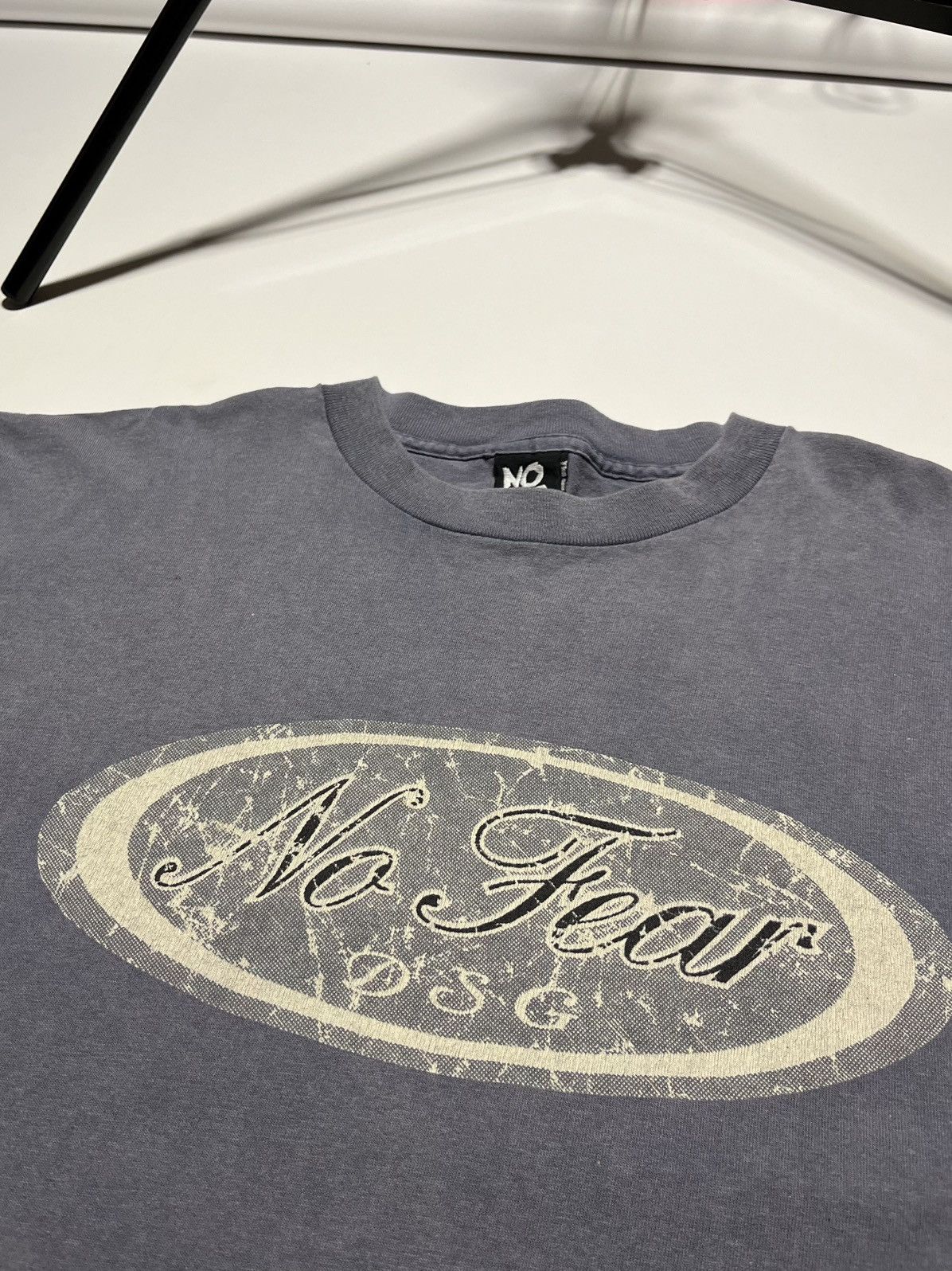 No Fear Vintage 90's NO FEAR single stitch perfectly washed tee Size US XL / EU 56 / 4 - 3 Thumbnail