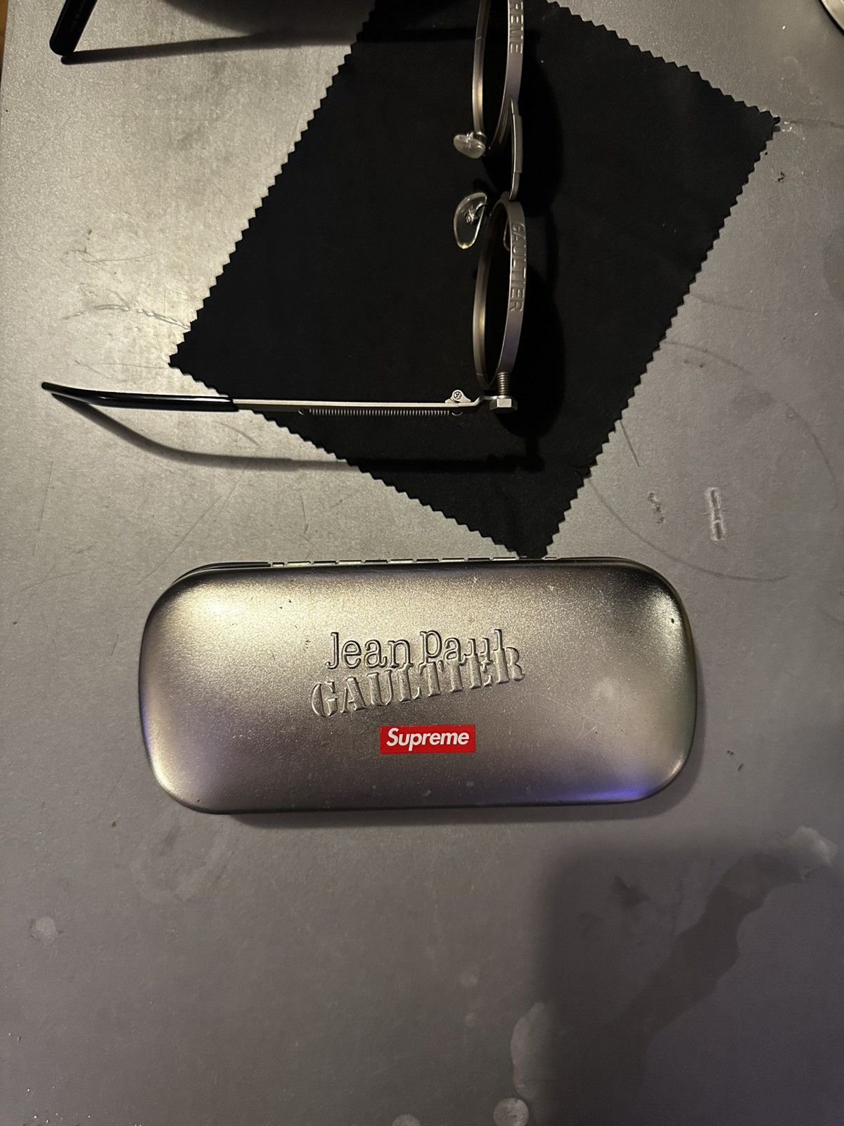 Jean Paul Gaultier × Supreme Round 'The 56-8171' Sunglasses Size ONE SIZE - 14 Thumbnail