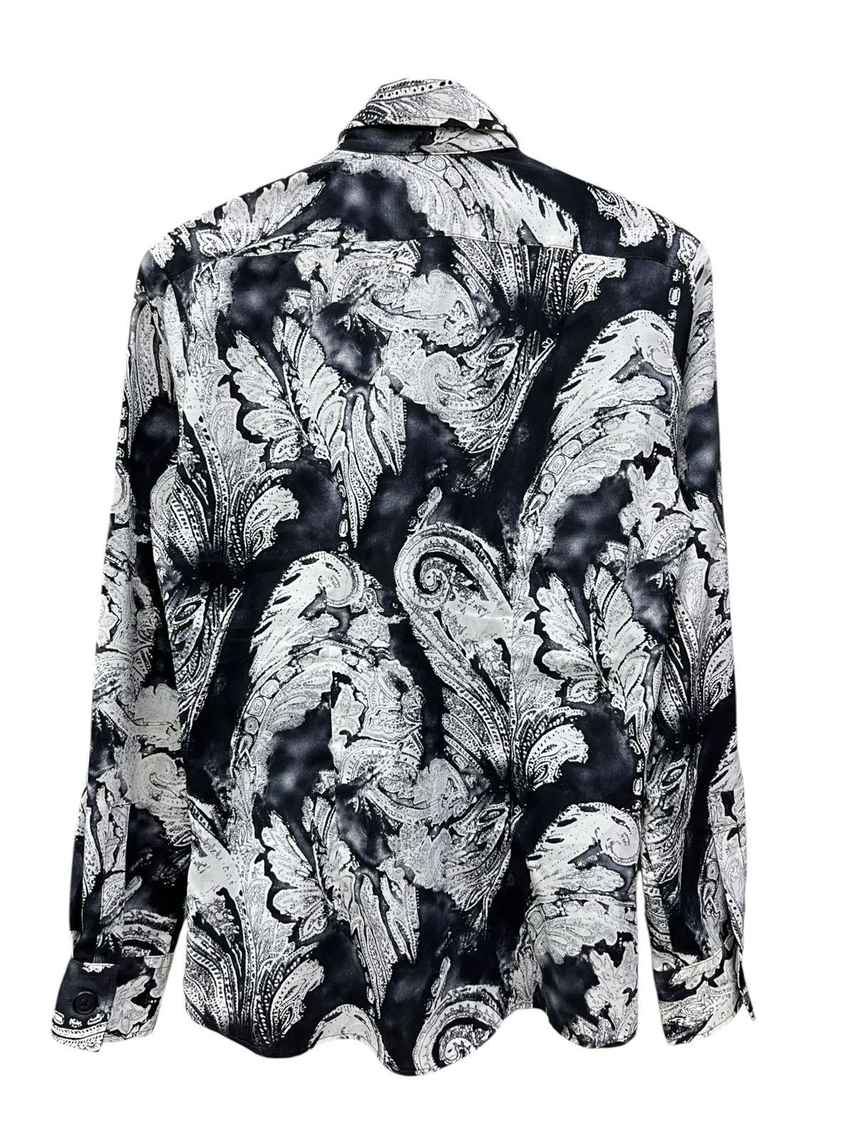 Tornado Mart Vintage Tornado Mart Japan Paisley Sheer Avant Garde Shirt Size S / US 4 / IT 40 - 2 Thumbnail