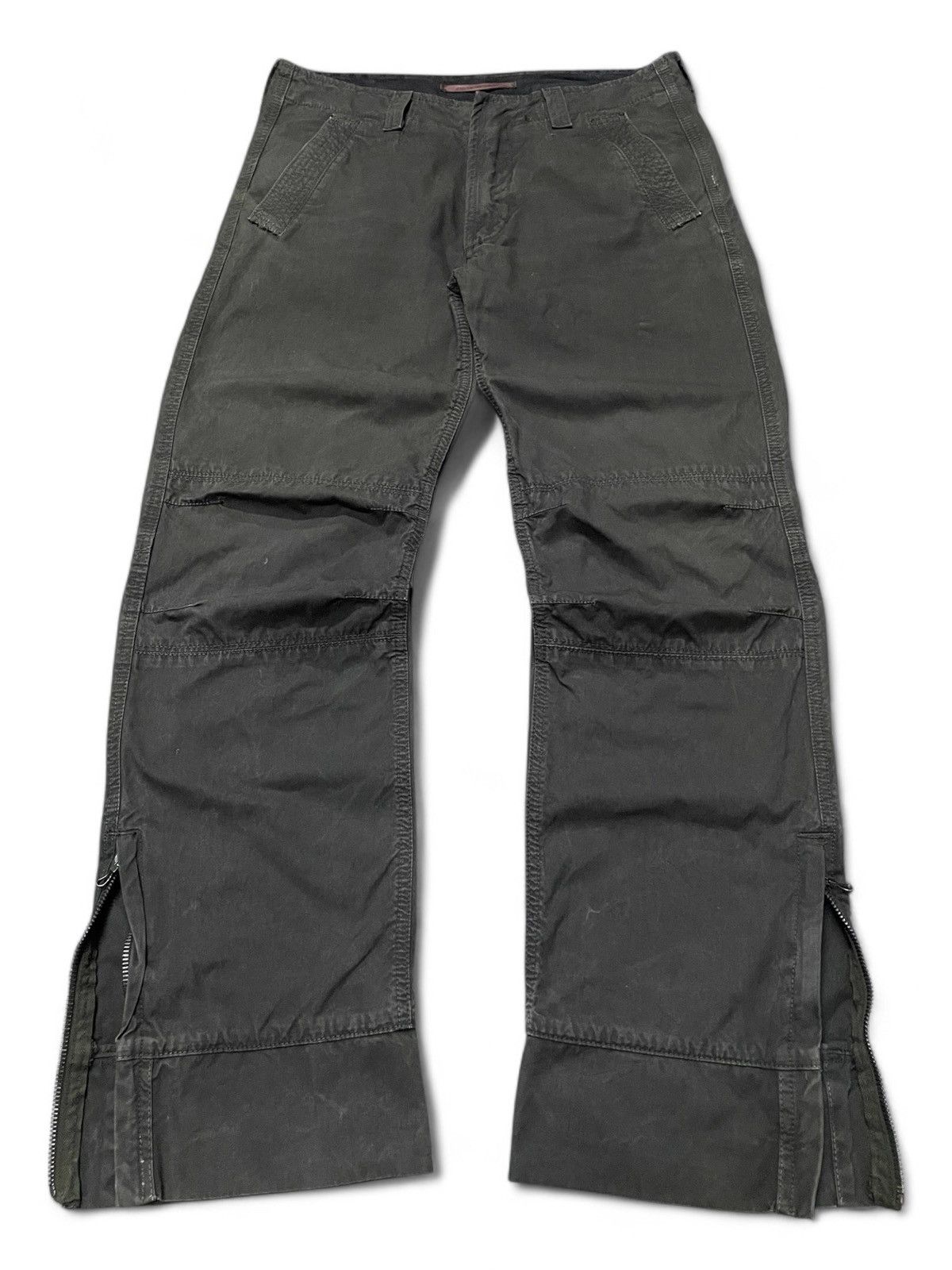 RIPVANWINKLE Rip Van Winkle Japan Wide Leg Silhouette Side Zipper Pants Size US 32 / EU 48 - 1 Thumbnail