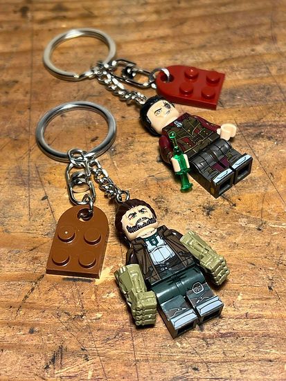 Cartoon Network × Handmade irritated studio arcane silco vander minifigure keychain Size ONE SIZE - 5 Thumbnail
