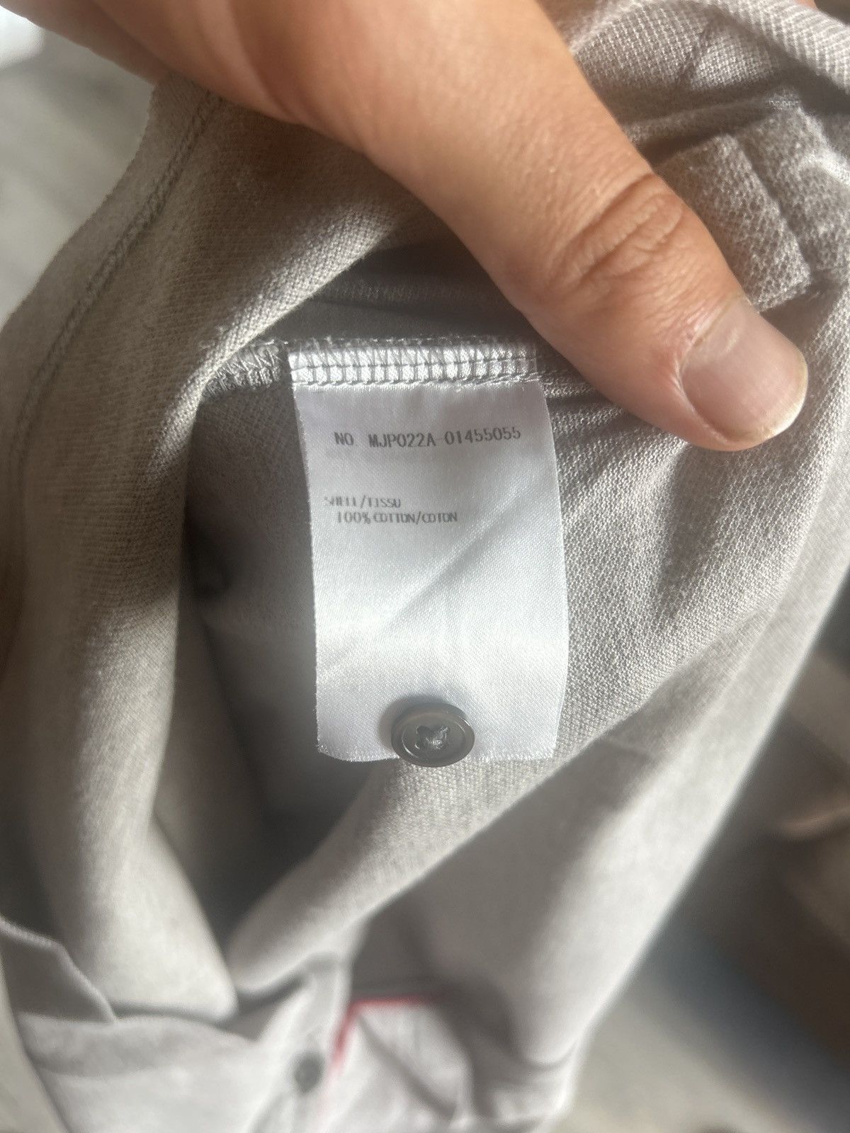 Thom Browne Grey Polo Size US M / EU 48-50 / 2 - 11 Thumbnail
