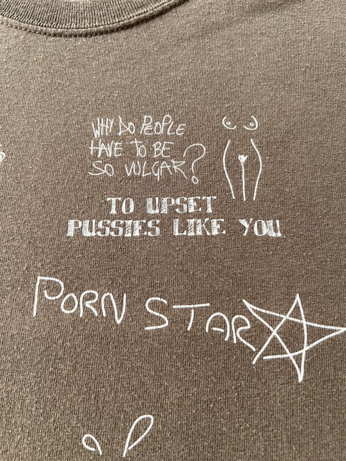 Vintage Vintage Porn Star PornStar Sex Sexy Girl Hook Ups T-shirt Size US L / EU 52-54 / 3 - 10 Thumbnail