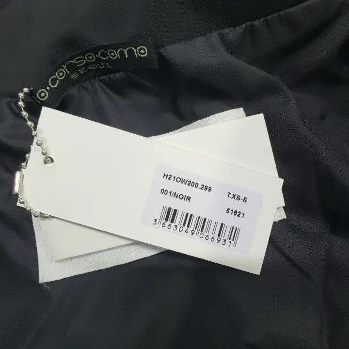 AMI Ami Paris Black Hooded Puffer Jacket -2508 Size US S / EU 44-46 / 1 - 1 Thumbnail
