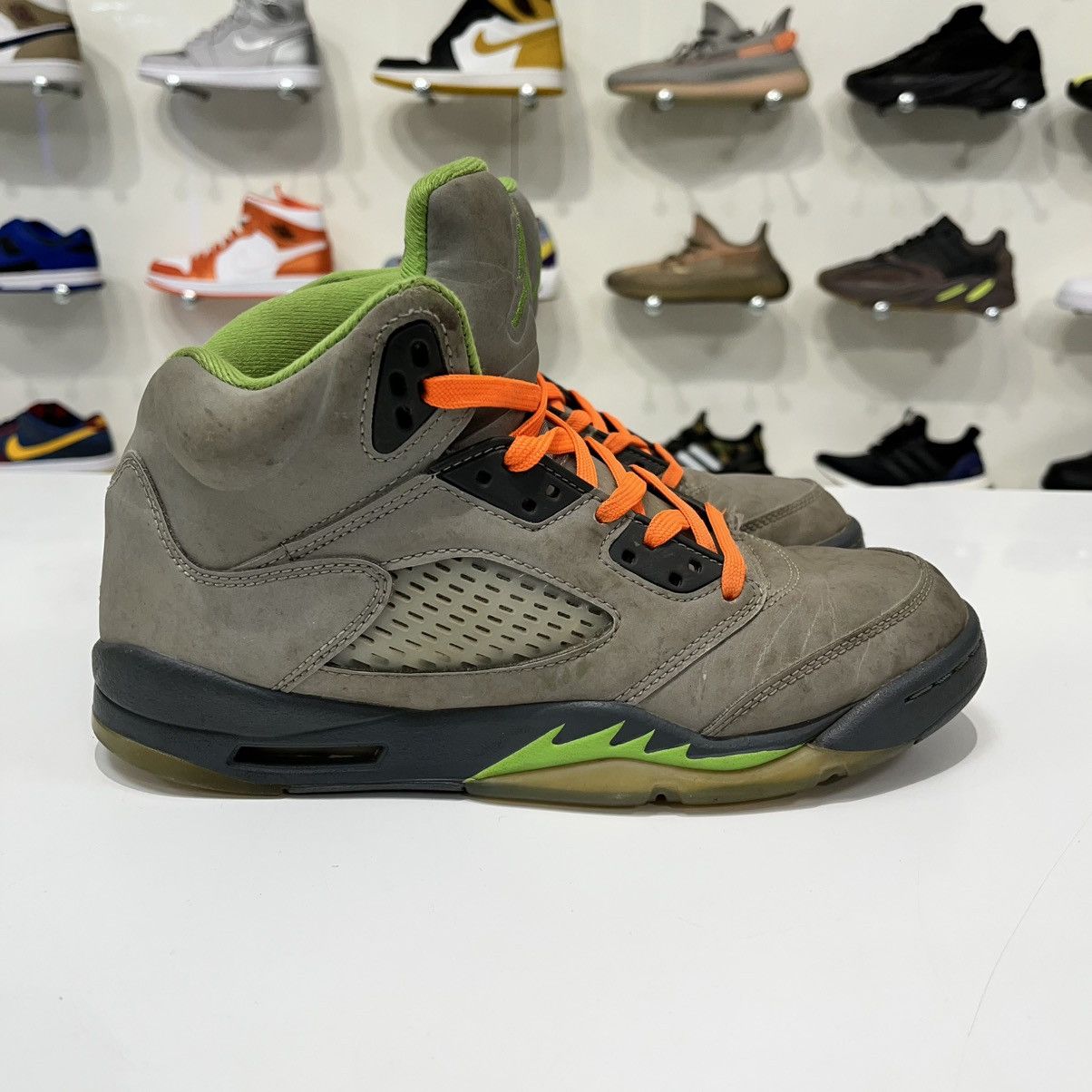 Nike Air Jordan 5 Retro Green Bean (GS) (2022) Size US 6.5 / EU 39-40 - 7 Thumbnail
