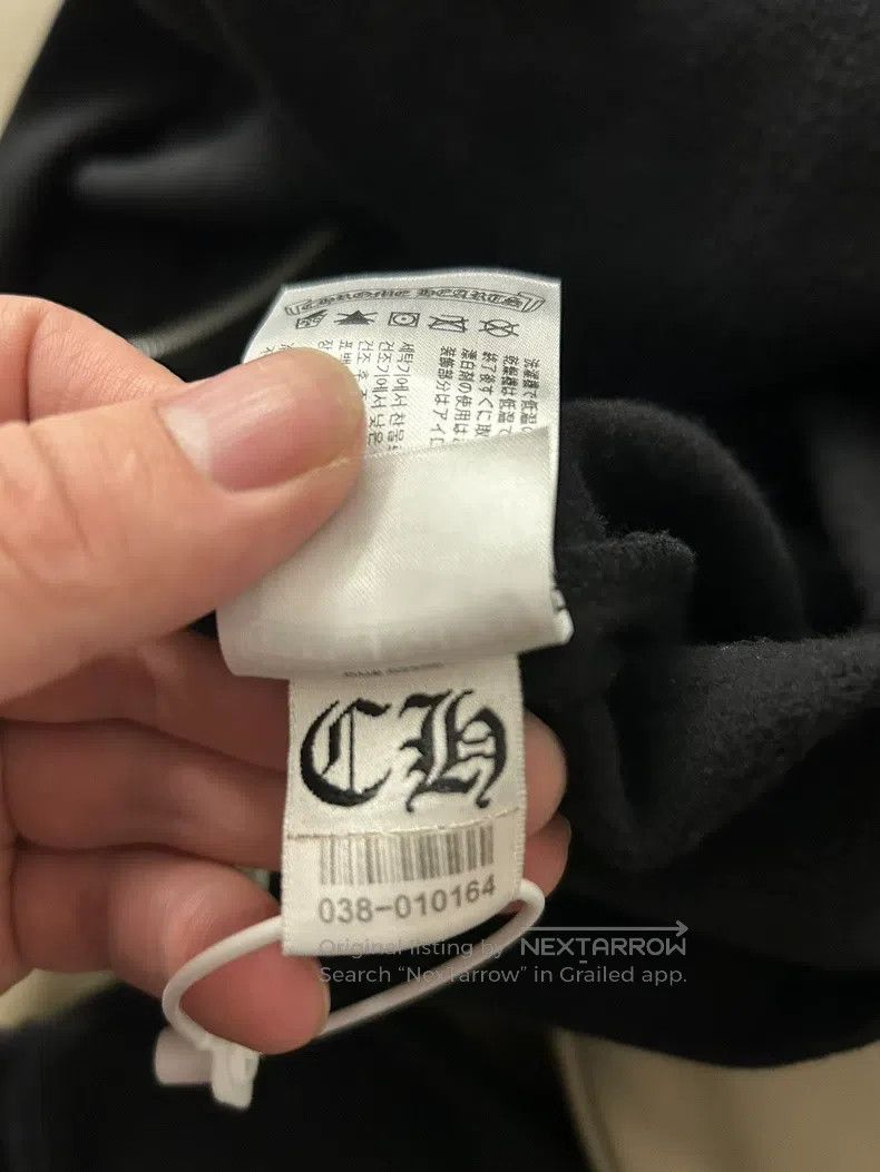 Chrome Hearts CHROME HEARTS Size XL Black scroll letter zipper coat Size US XL / EU 56 / 4 - 5 Thumbnail