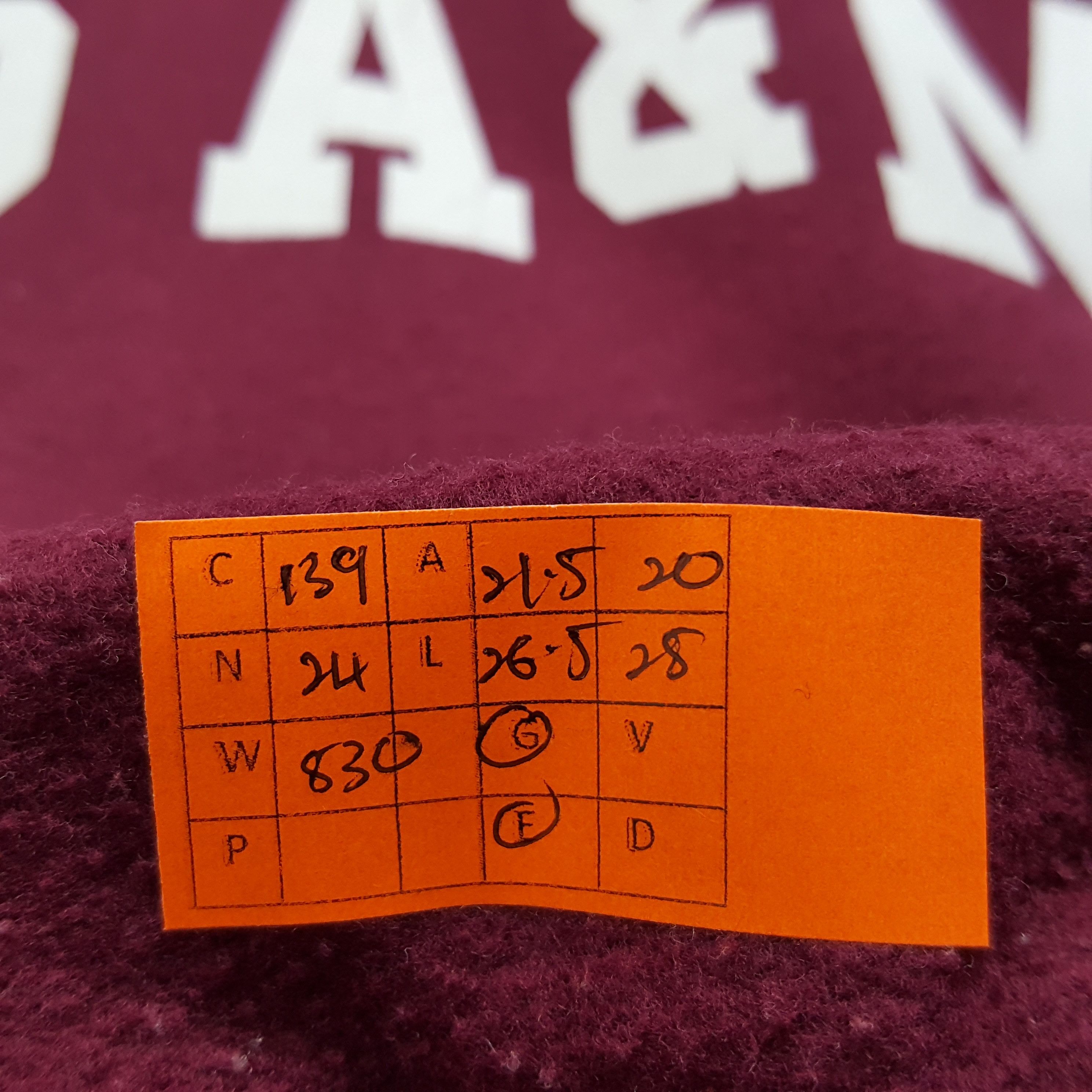 Vintage Vintage Texas A&M University American College Hoodies Size US M / EU 48-50 / 2 - 9 Thumbnail
