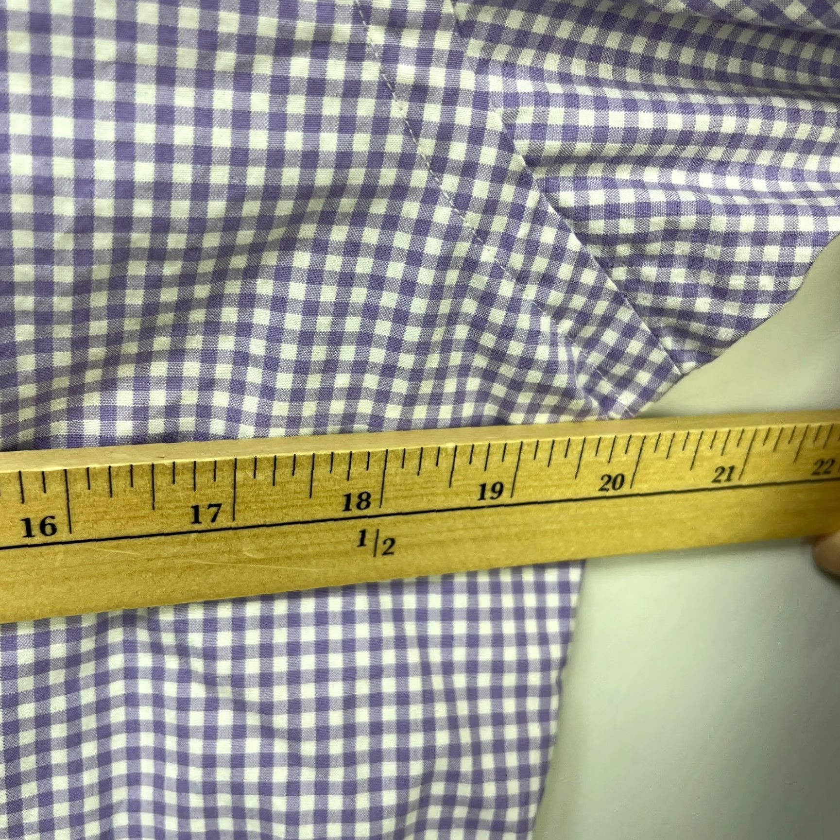 Polo Ralph Lauren VINTAGE Polo Ralph Lauren Shirt Short Sleeve Button-Up Small Purple Mens S Size US S / EU 44-46 / 1 - 5 Thumbnail