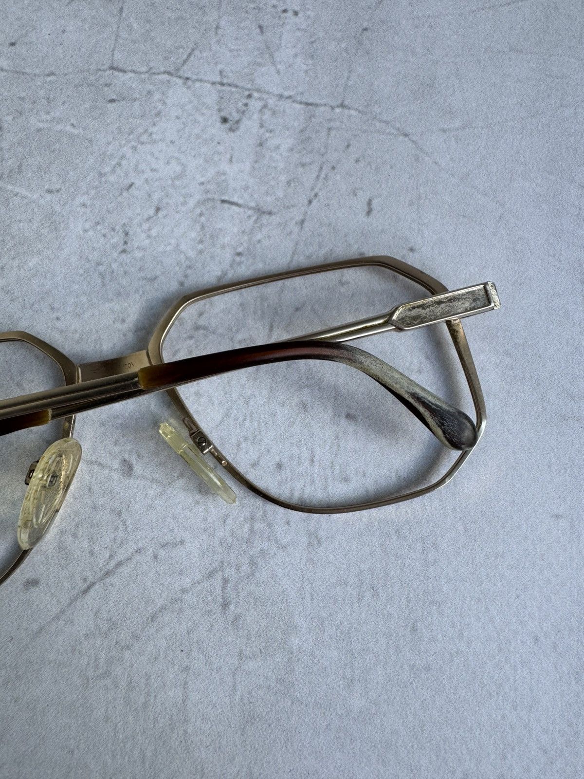 Vintage Rodenstock Sunglasses Vintage Gold Metal Eyeglasses Size ONE SIZE - 10 Thumbnail