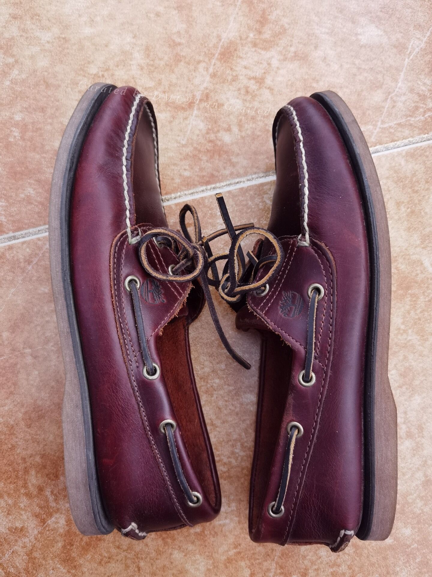Timberland Timberland Handcrafted Leather Boat Shoes Size US 10 / EU 43 - 1 Thumbnail
