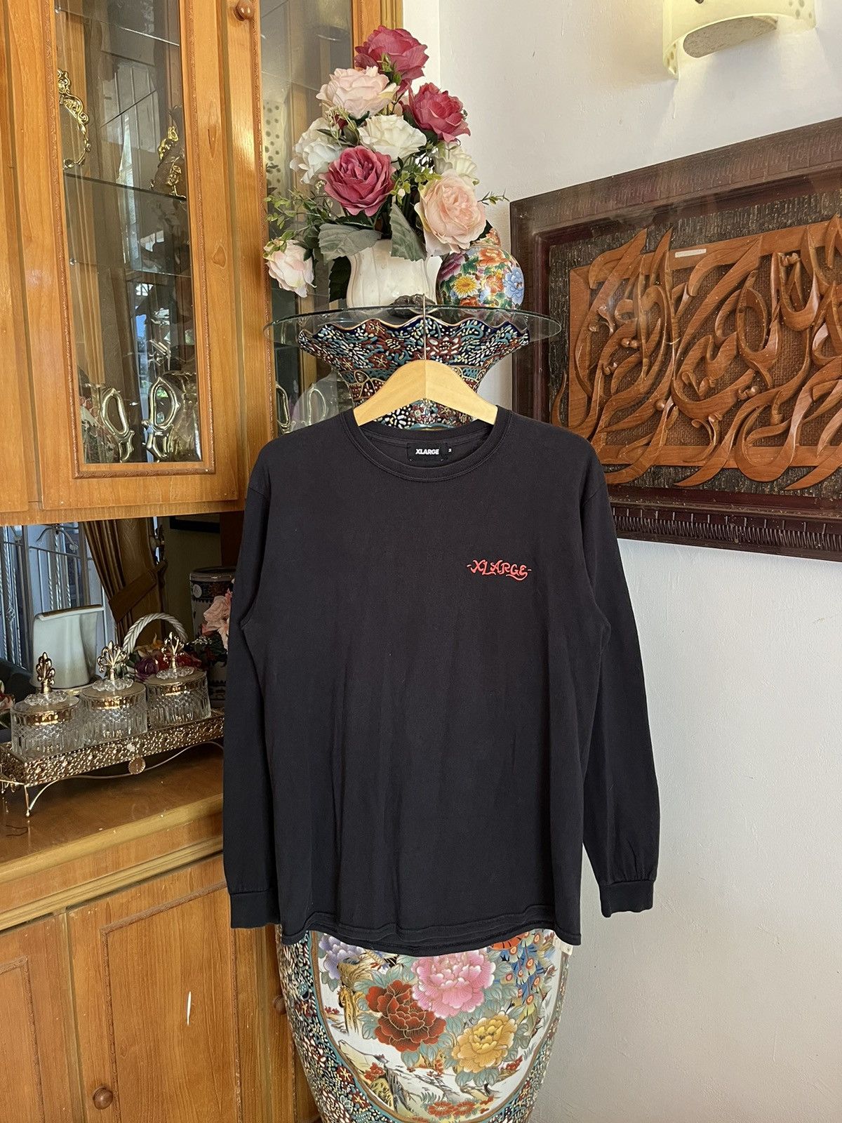 Xlarge Vintage XLARGE Fire Taba and Girl Longsleeve Size US M / EU 48-50 / 2 - 4 Thumbnail