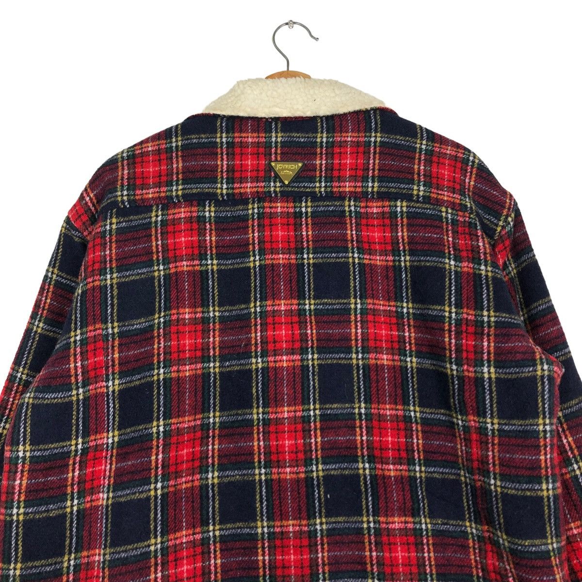 Issey Miyake 🔥VINTAGE BIKER JACKET DOUBLE BREAST JOYRICH JAPAN TARTAN Size US L / EU 52-54 / 3 - 9 Thumbnail