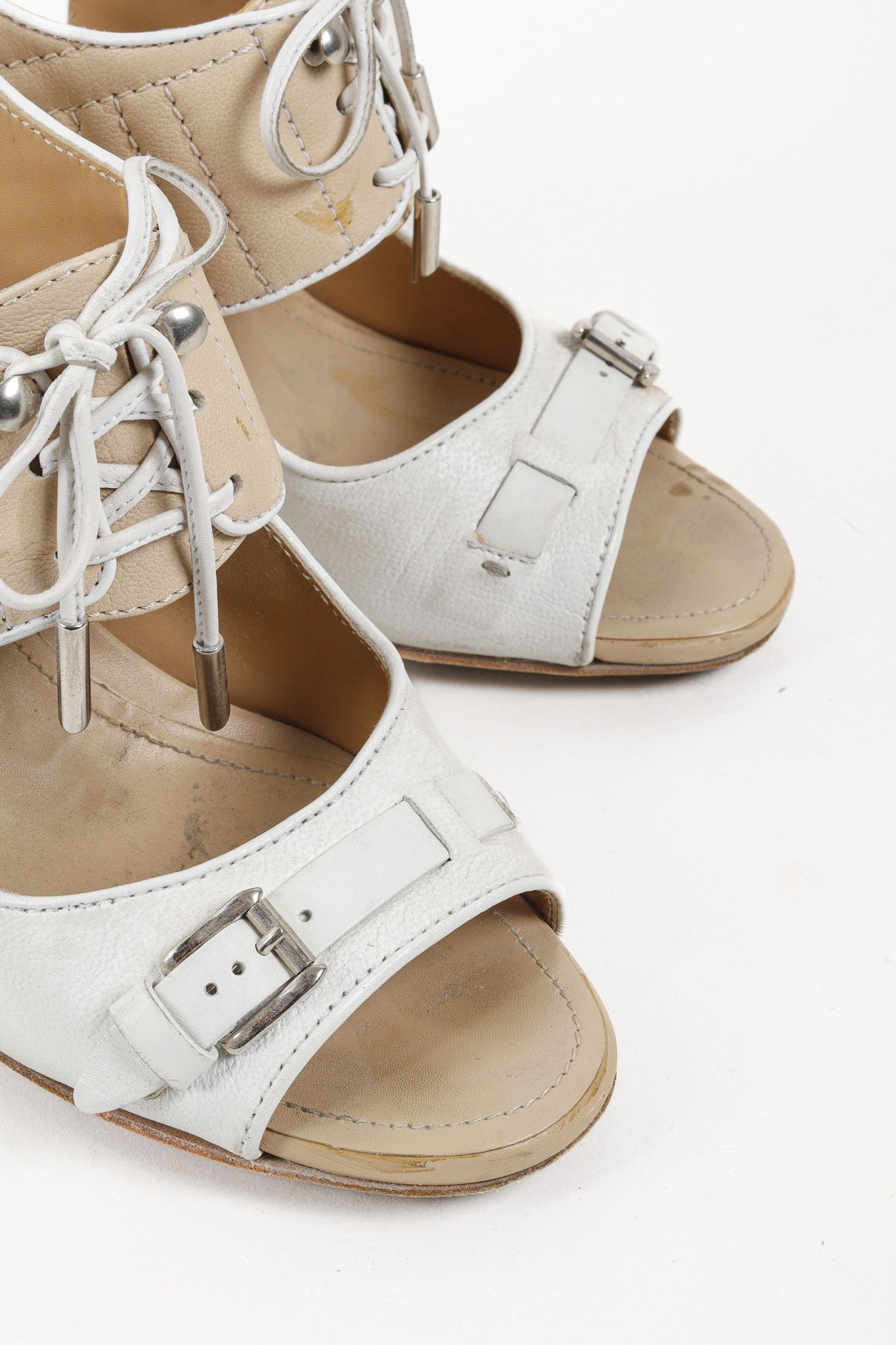 Tod's Tod's High Heel Ankle Sandals Size US 10.5 / IT 40.5 - 6 Thumbnail
