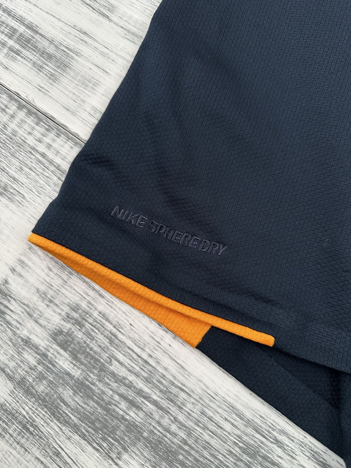 Nike 00s NIKE Mercurial Total 90 Sphere Dry Navy Blue T-Shirt Size US M / EU 48-50 / 2 - 7 Thumbnail