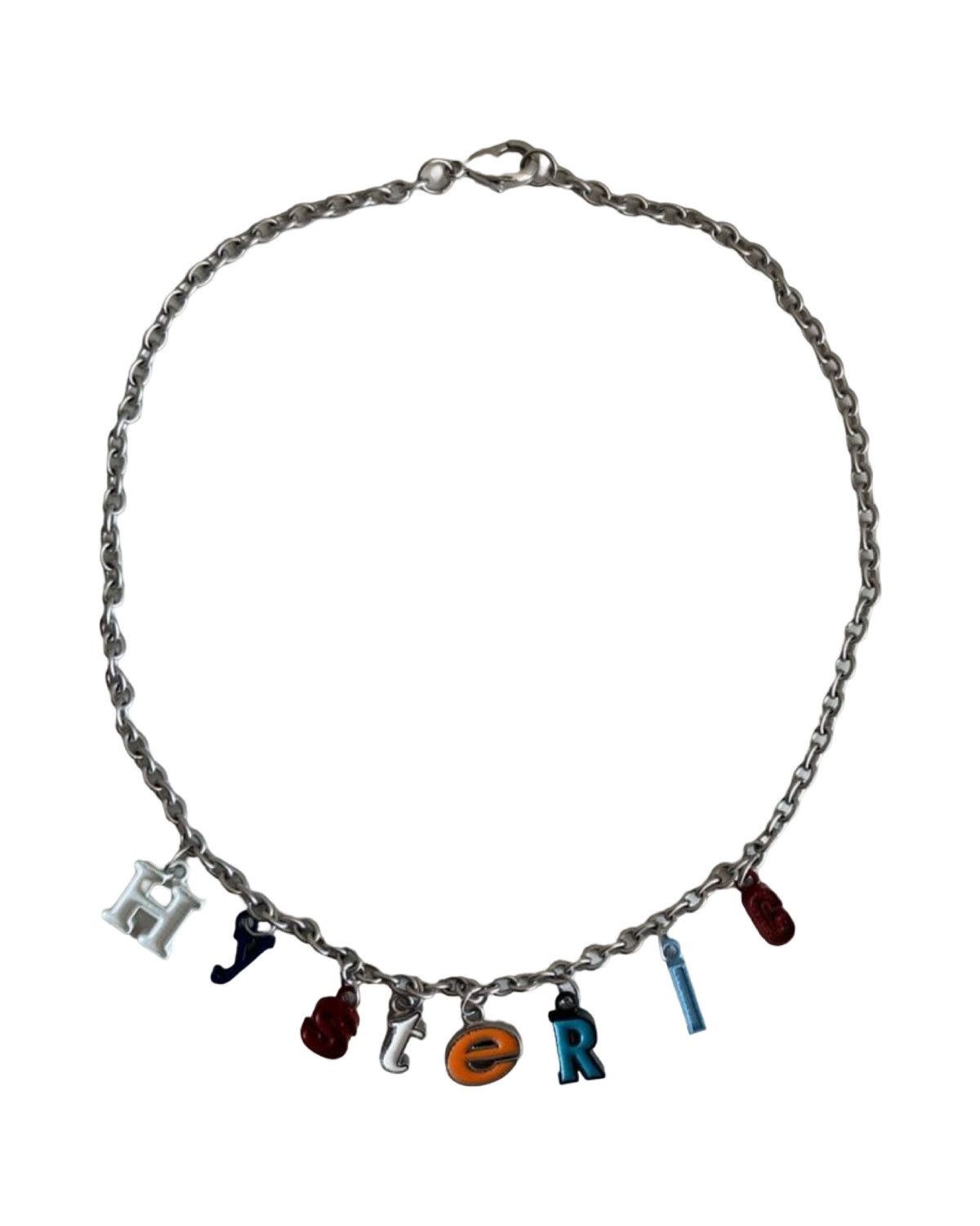 Hysteric Glamour Spellout Multi Color Necklace Size ONE SIZE - 1 Thumbnail