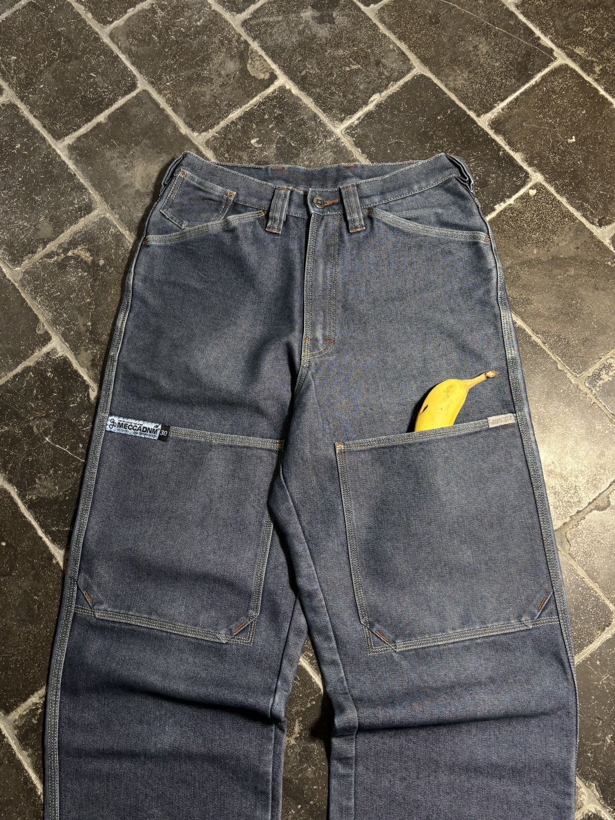 Mecca Vintage Mecca Jeans Double Knee Dark Wash Carpenter Pocket Size US 30 / EU 46 - 2 Thumbnail