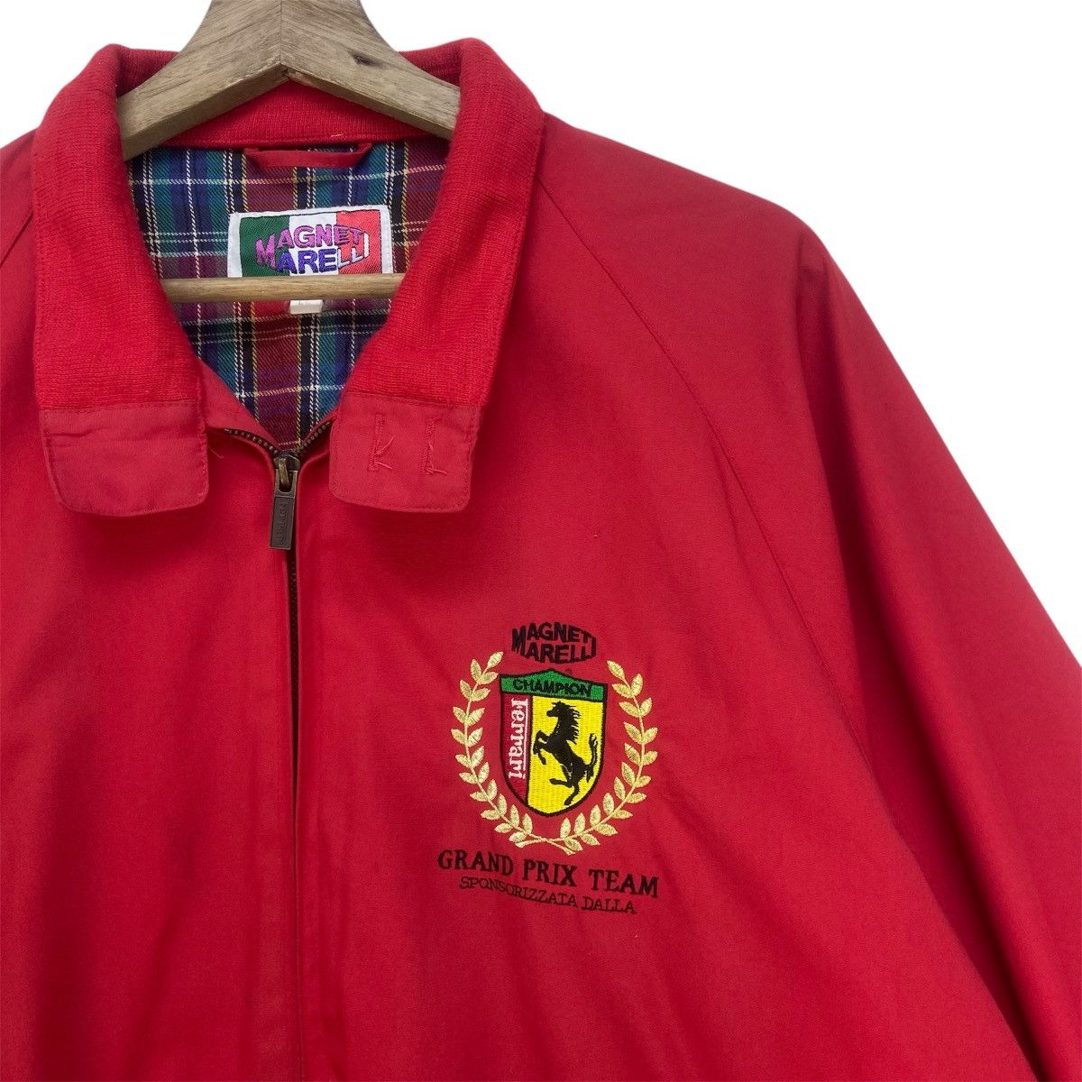Ferrari Vtg 90s Ferrari Grand Prix Team by Magneti Marelli Jacket Size US M / EU 48-50 / 2 - 3 Thumbnail