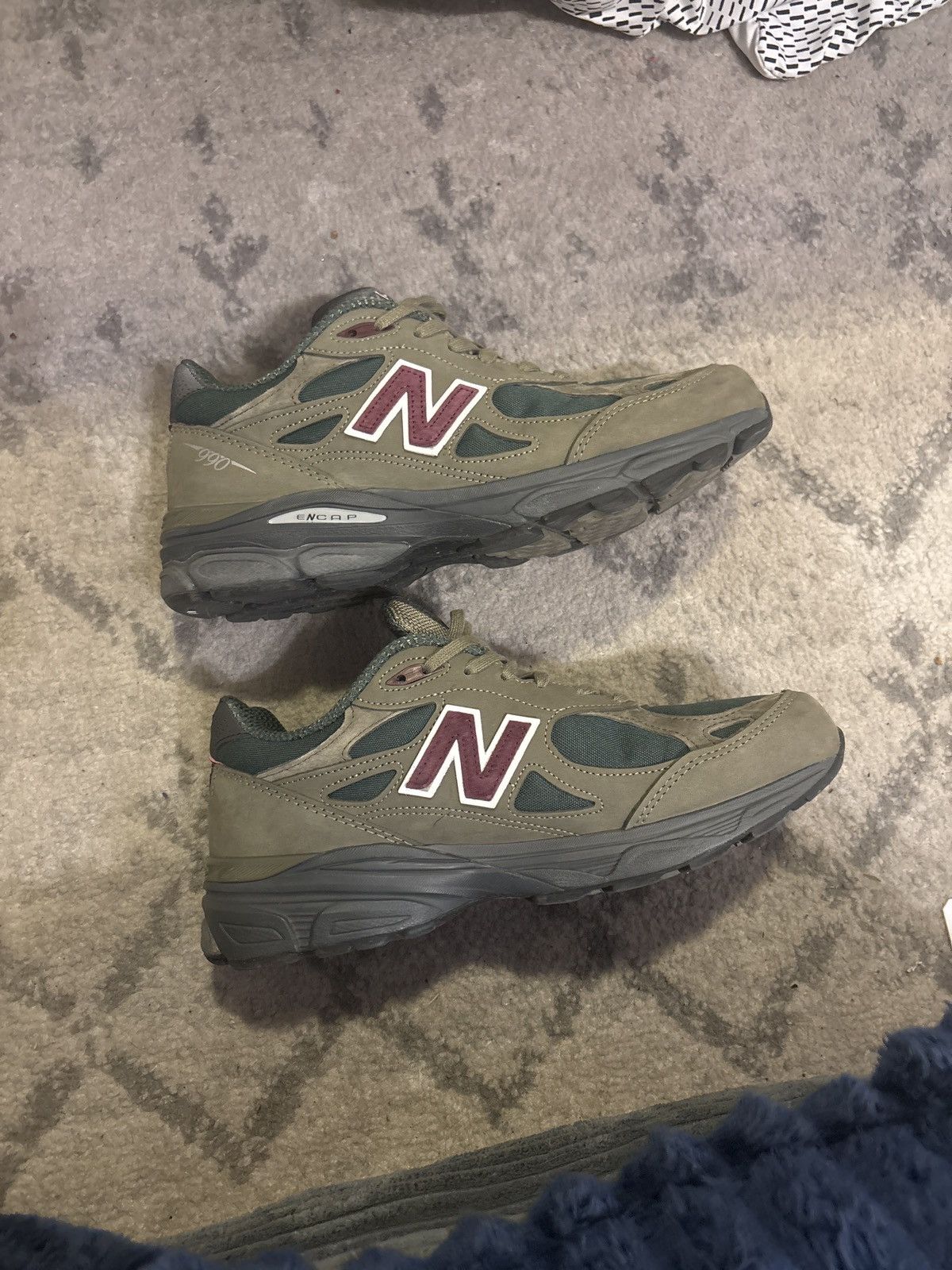 New Balance New Balance 990v3 MiUSA Teddy Santis Green Purple Size US 10 / EU 43 - 5 Thumbnail