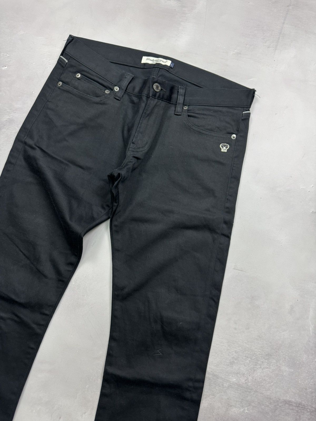Undercover 31x29 Undercover A4501 Reflective Part Jeans Size 31" - 4 Thumbnail
