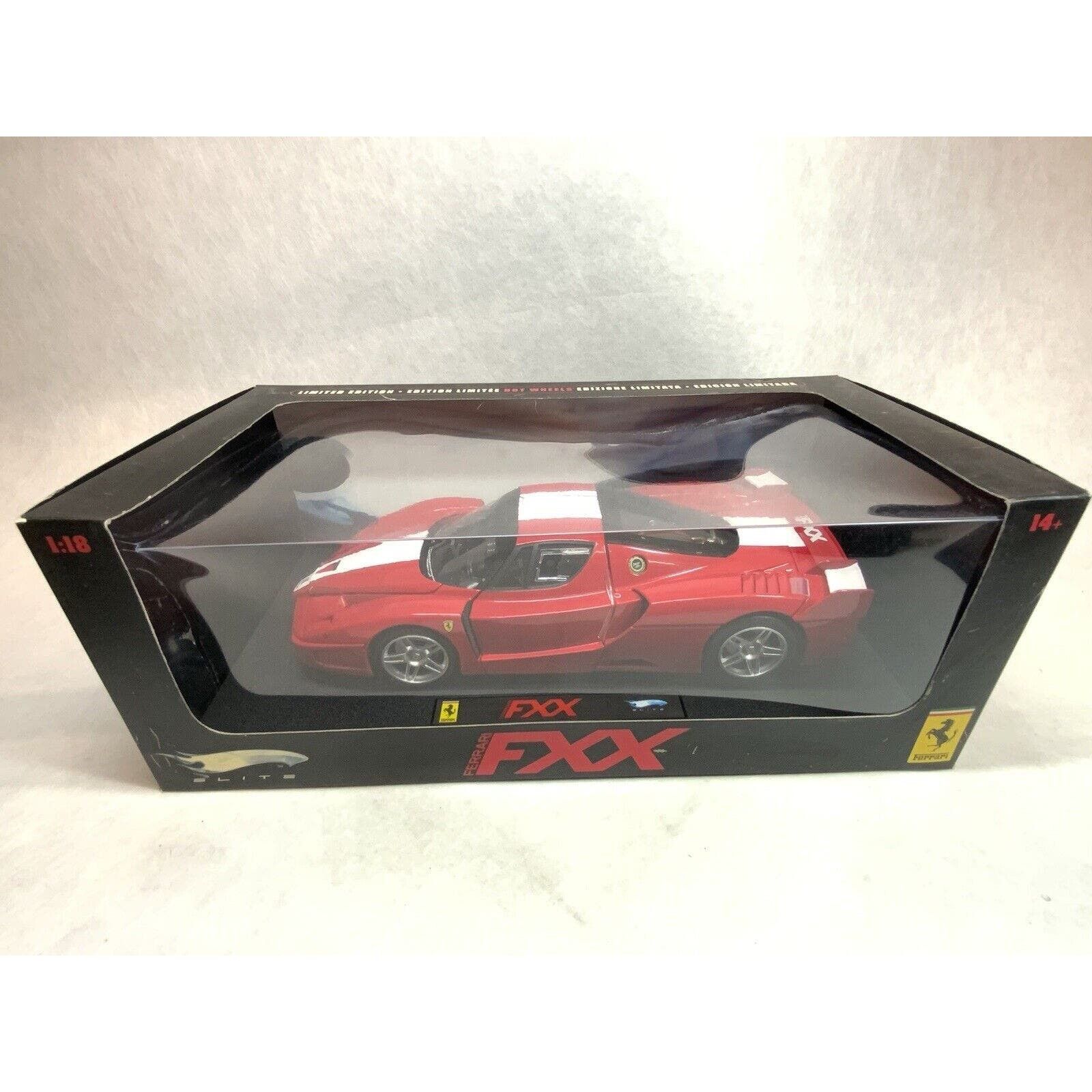 image of Ferrari Fxx Enzo Red1/18 Hotwheels Elite, Men's