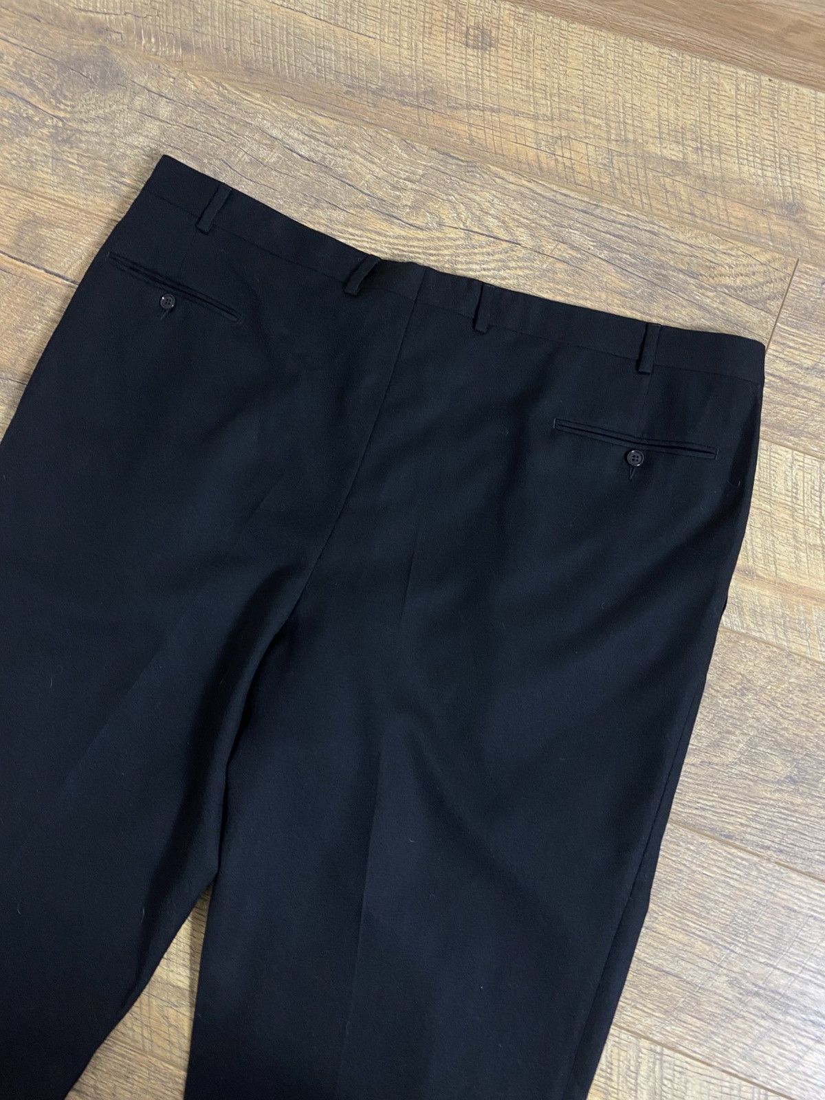 Vintage Giorgio Reggiani 100% Merino Wool Pleated Trousers Size US 36 / EU 52 - 7 Thumbnail